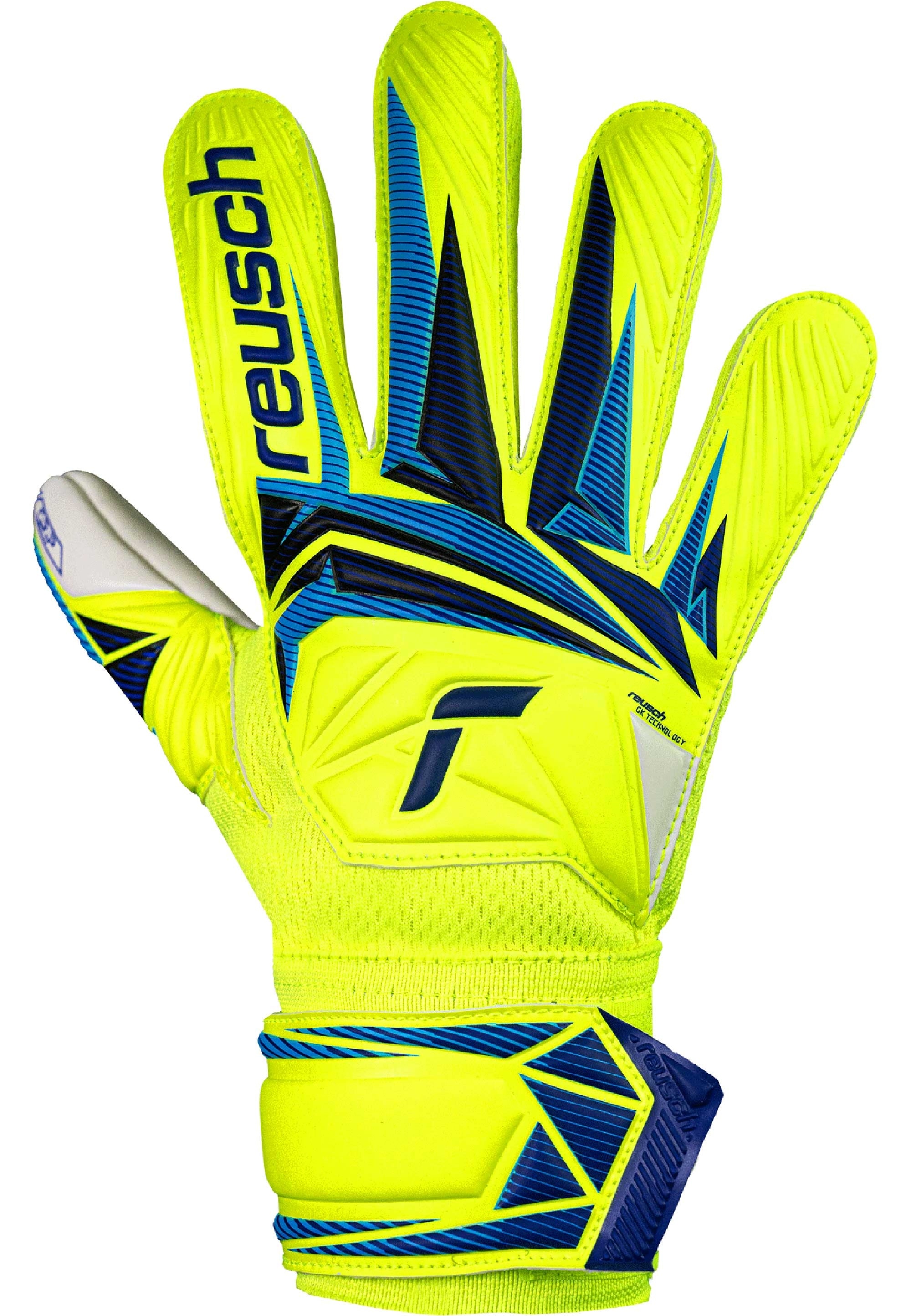 Reusch Torwarthandschuhe »Attrakt Grip Junior« mit hochelastischem, sicherem Verschluss