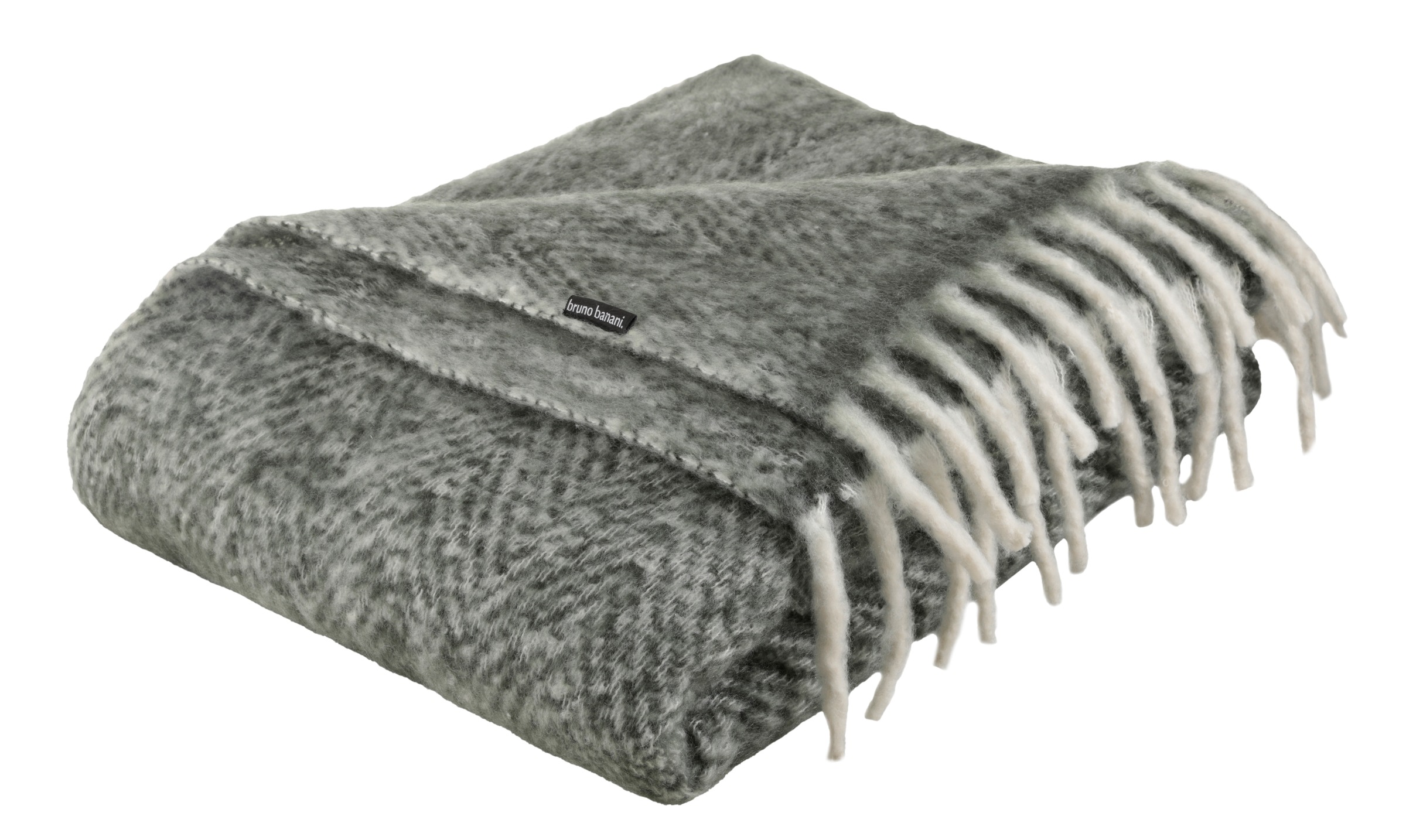 Bruno Banani Wohndecke "Lagan" Kuschelige Wohndecke mit Fransen, hochwertig günstig online kaufen
