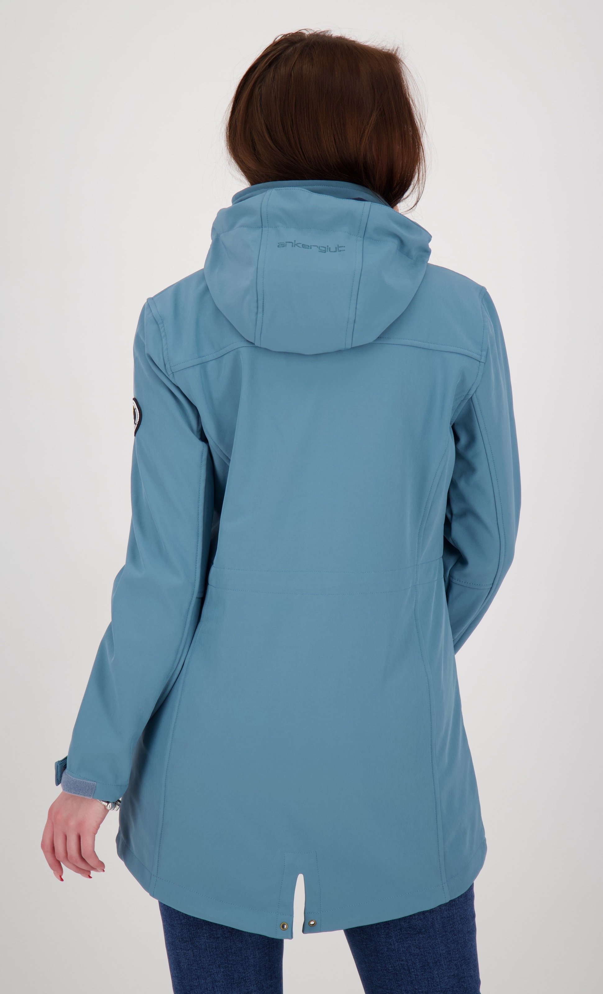 Thumbnail - ankerglut Softshellmantel "PEAK ROBSON WOMEN", auch in Großen Größen erhältlich