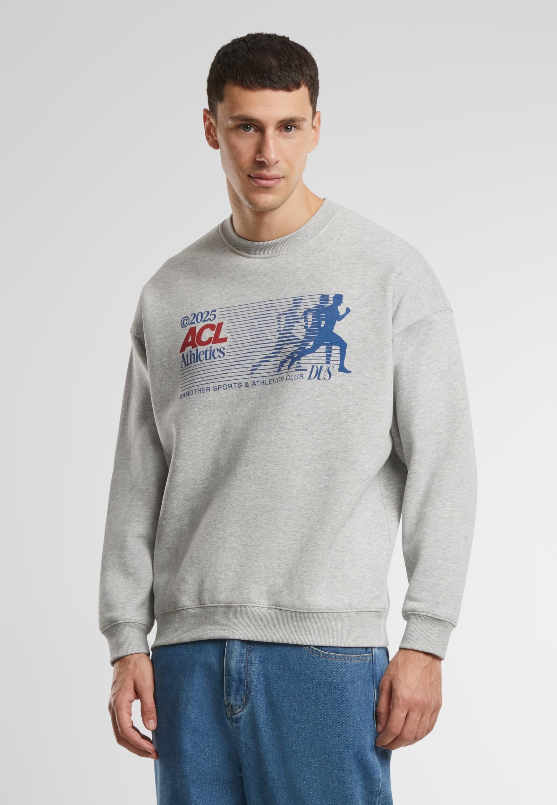 Another Cotton Lab Rundhalspullover »Another Cotton Lab Athletics Oversized Sweatshirt«, (1 tlg.)
