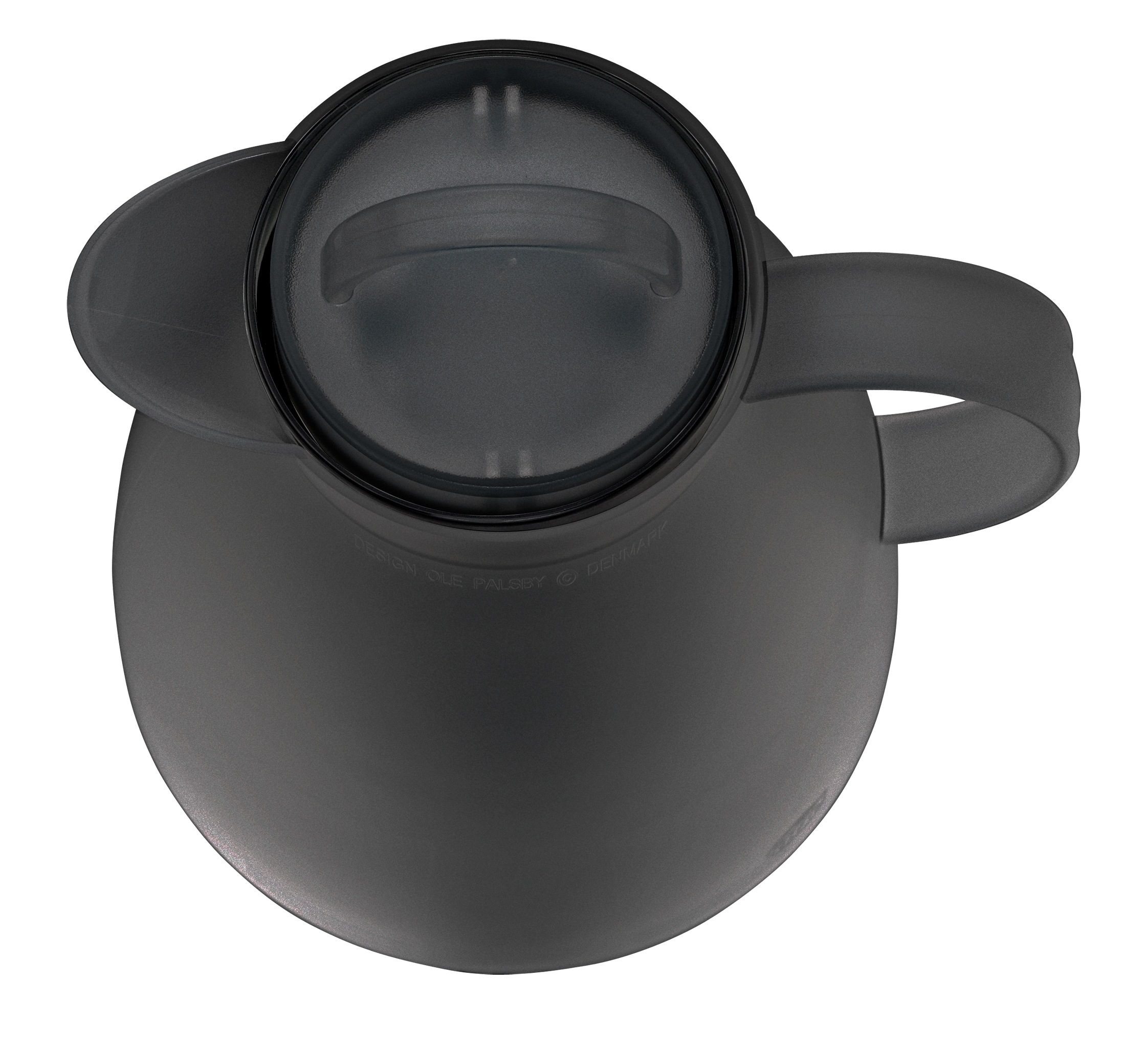 Alfi Isolierkanne »DAN TEA, mit Hartglaseinsatz«, 1,00 l, (1 St.), 3h heiß & 6 kalt, locker aufliegendes Scharnier-Deckelsystem