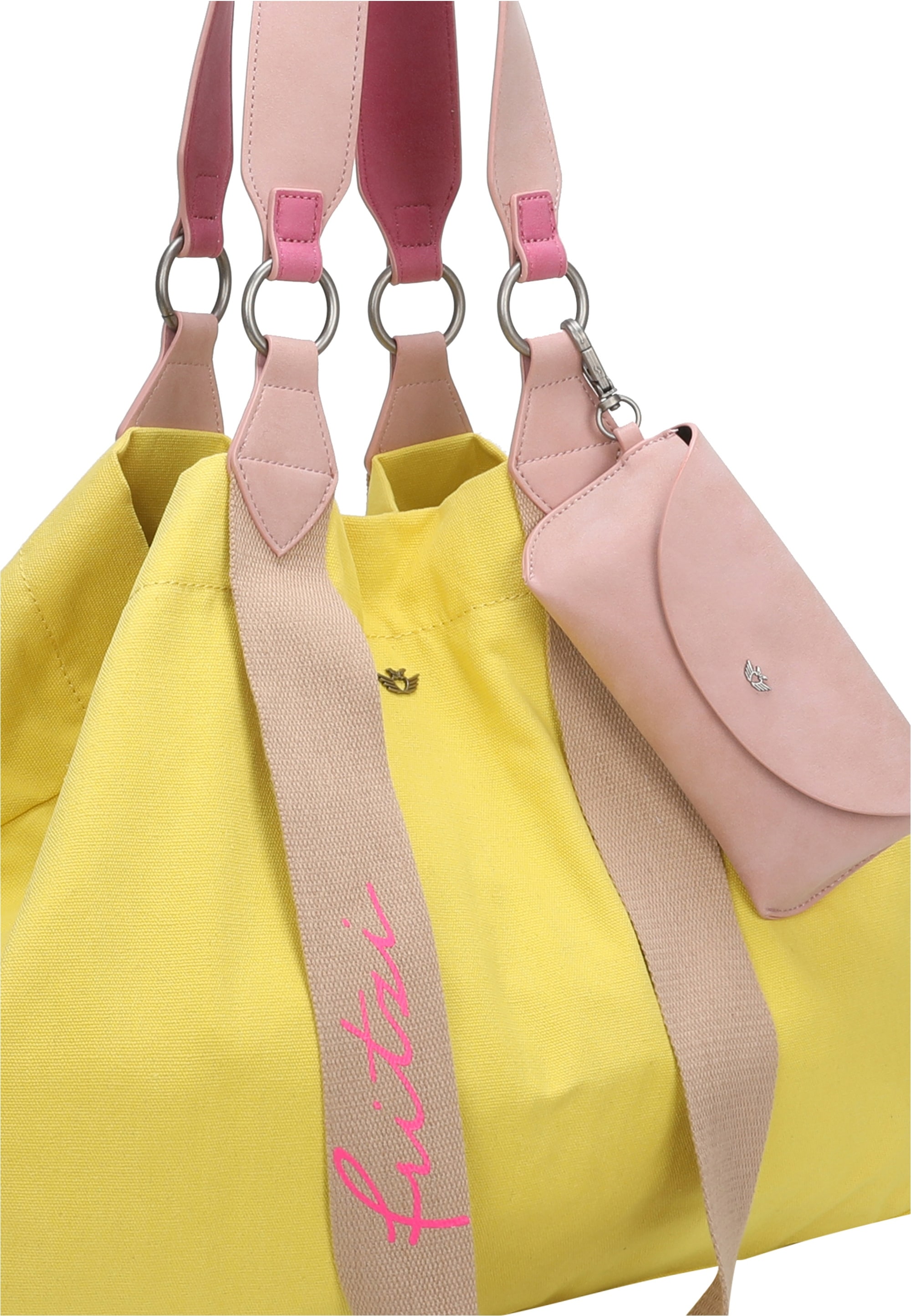 Fritzi aus Preußen Henkeltasche »Izzy«, aus veganen Materialien