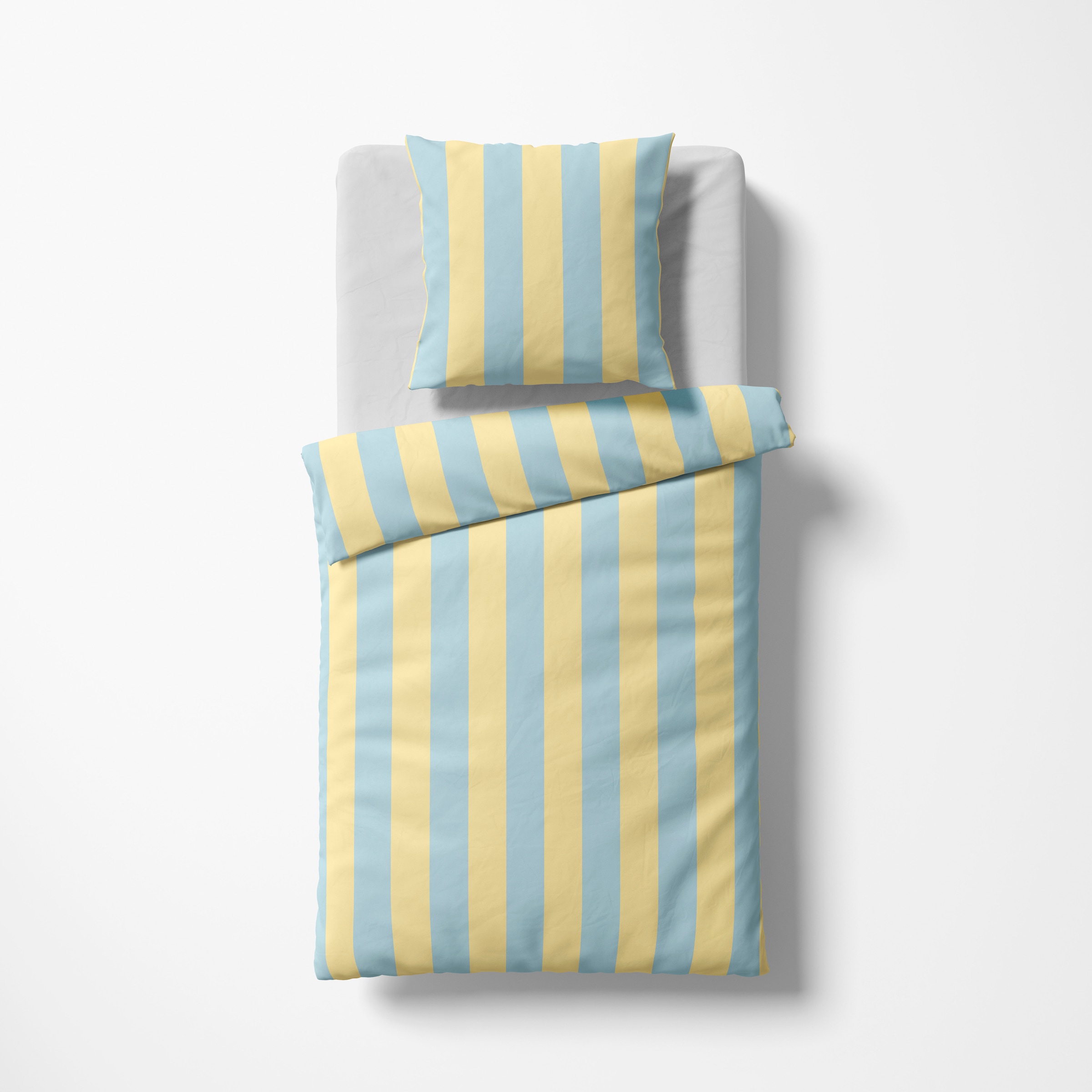 fleuresse Bettwäsche "Bed Art S" 3 Stk. Mako Satin-Bettwäsche aus 100% Baumwolle