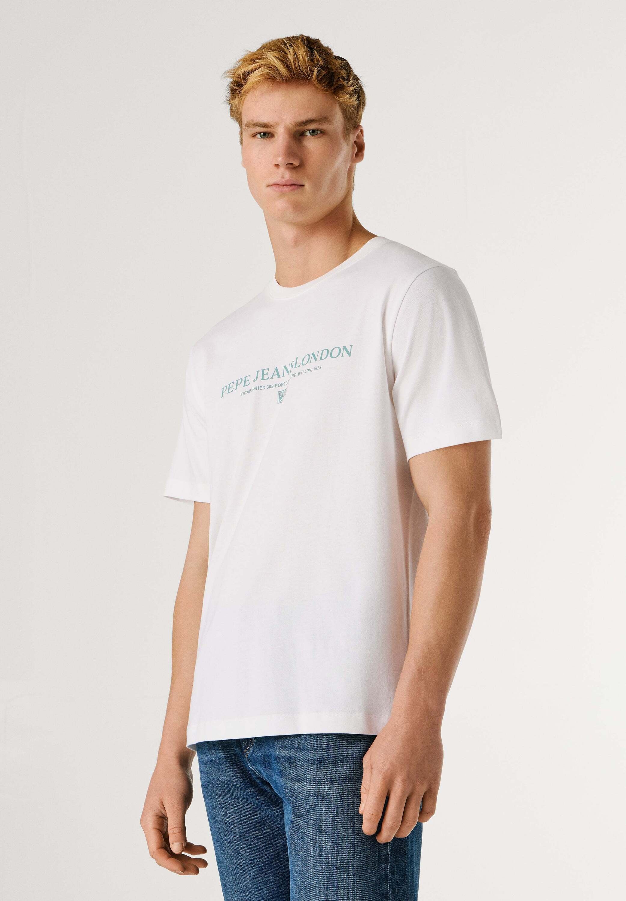 Pepe Jeans T-Shirt »basic t-shirt SUMMER SEASONAL LOGO TEE«