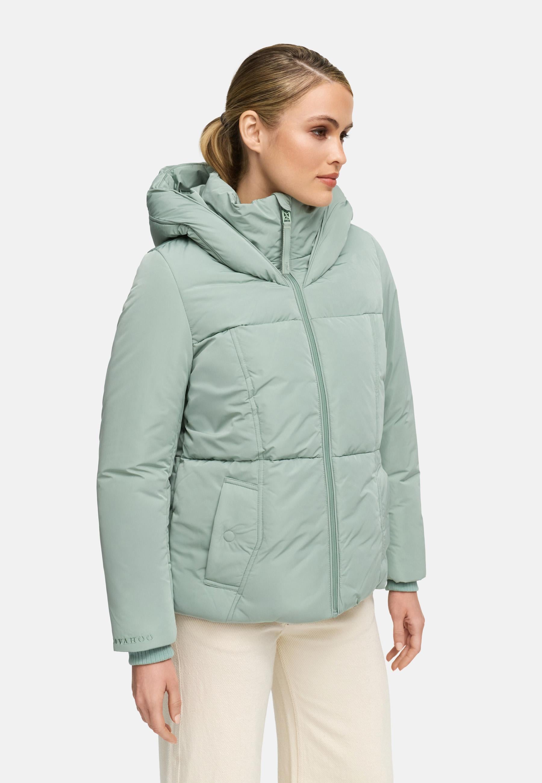 Navahoo Winterjacke »Flüsterfee 14«, mit Kapuze, Winter Steppjacke mit Kapuze