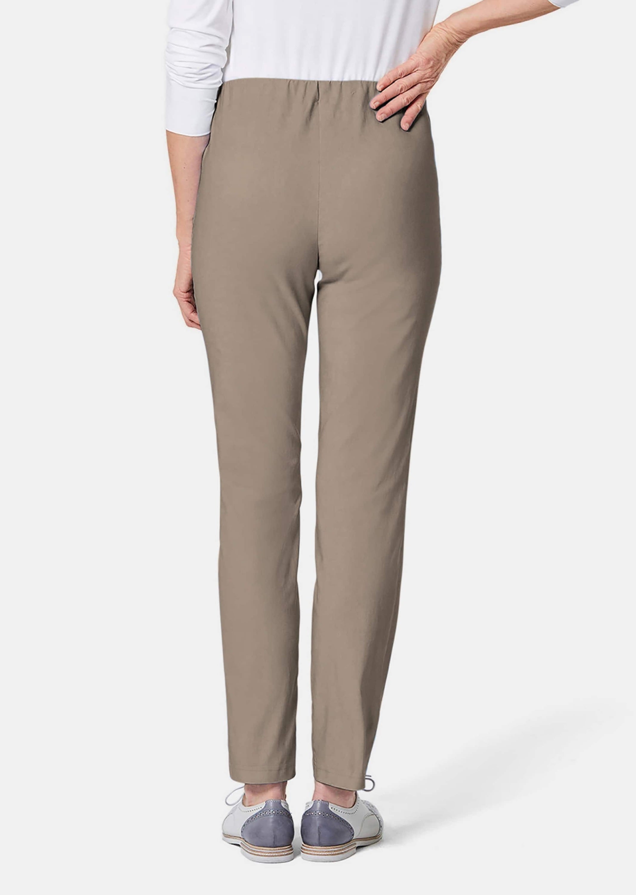 GOLDNER 2-in-1-Hose »Bengalinhose LOUISA Superelastische Hose LOUISA mit Reißverschlusstaschen«