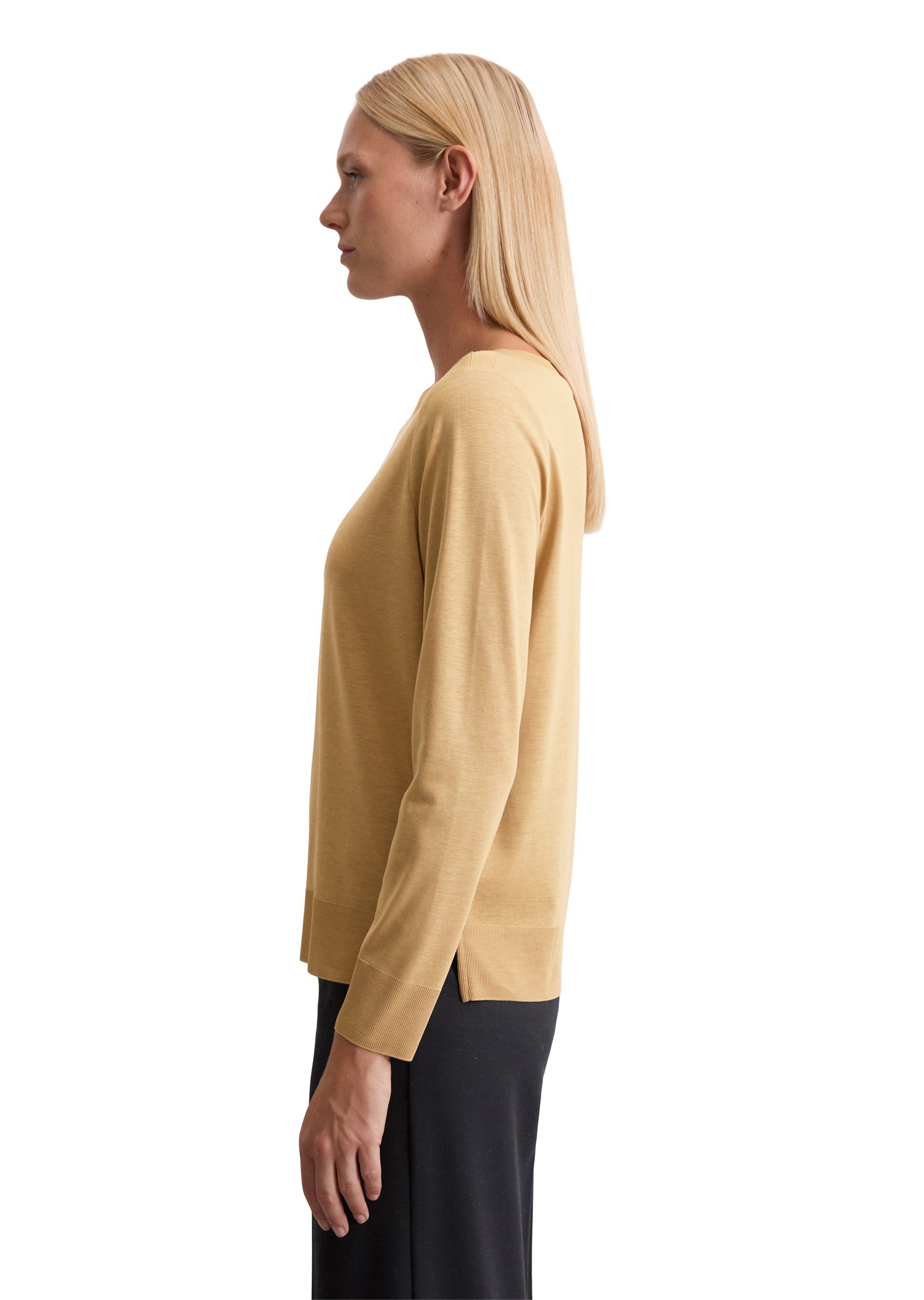 Marc O'Polo Langarmshirt »aus TENCEL™ Lyocell-Baumwolle-Mix«