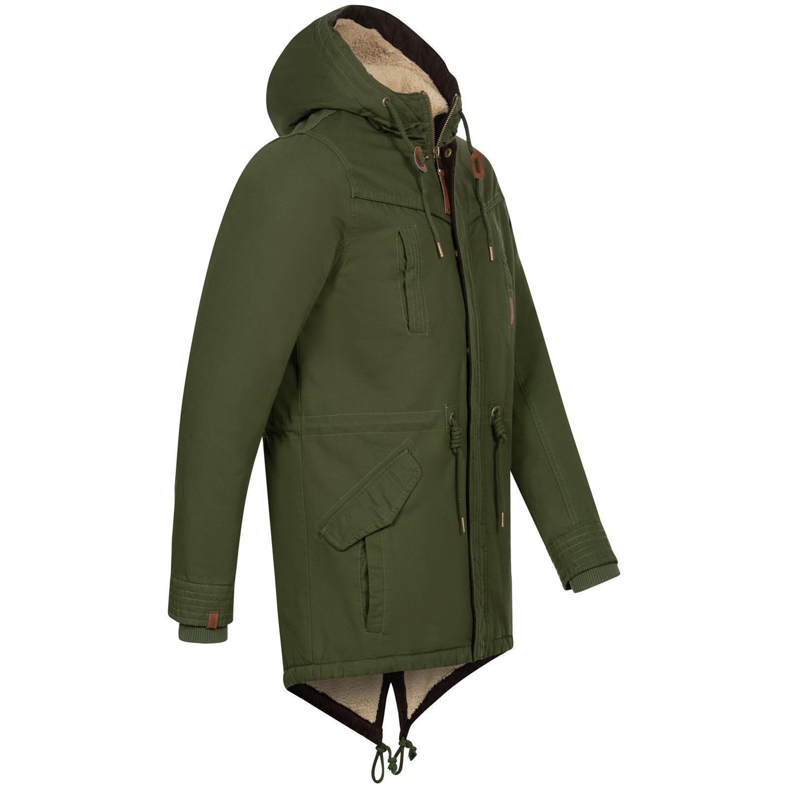 Alessandro Salvarini Winterjacke »ASMenara«, mit warmem Teddyfell