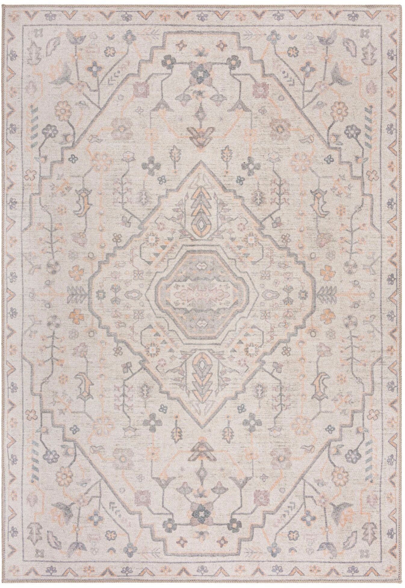 FLAIR RUGS Teppich "Teo" rechteckig 4 mm Höhe Waschbarer Traditioneller Tep günstig online kaufen