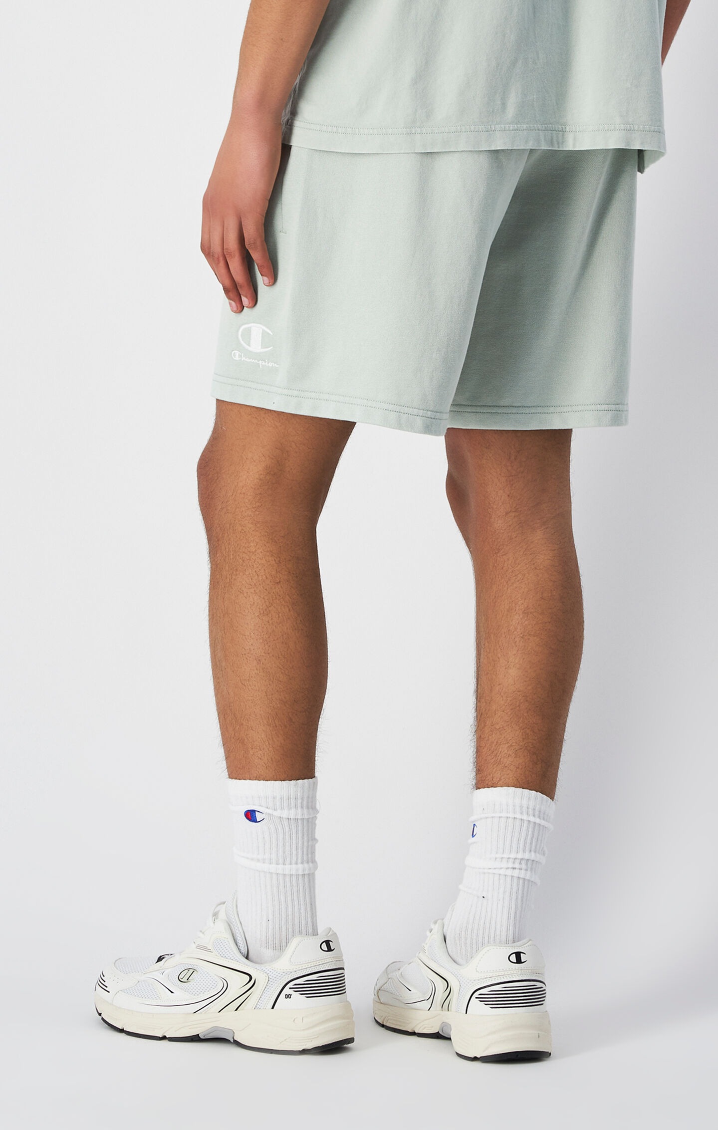 Thumbnail - Champion Sweatshorts für Freizeit, aus Baumwolle und Polyester, leichtes Material