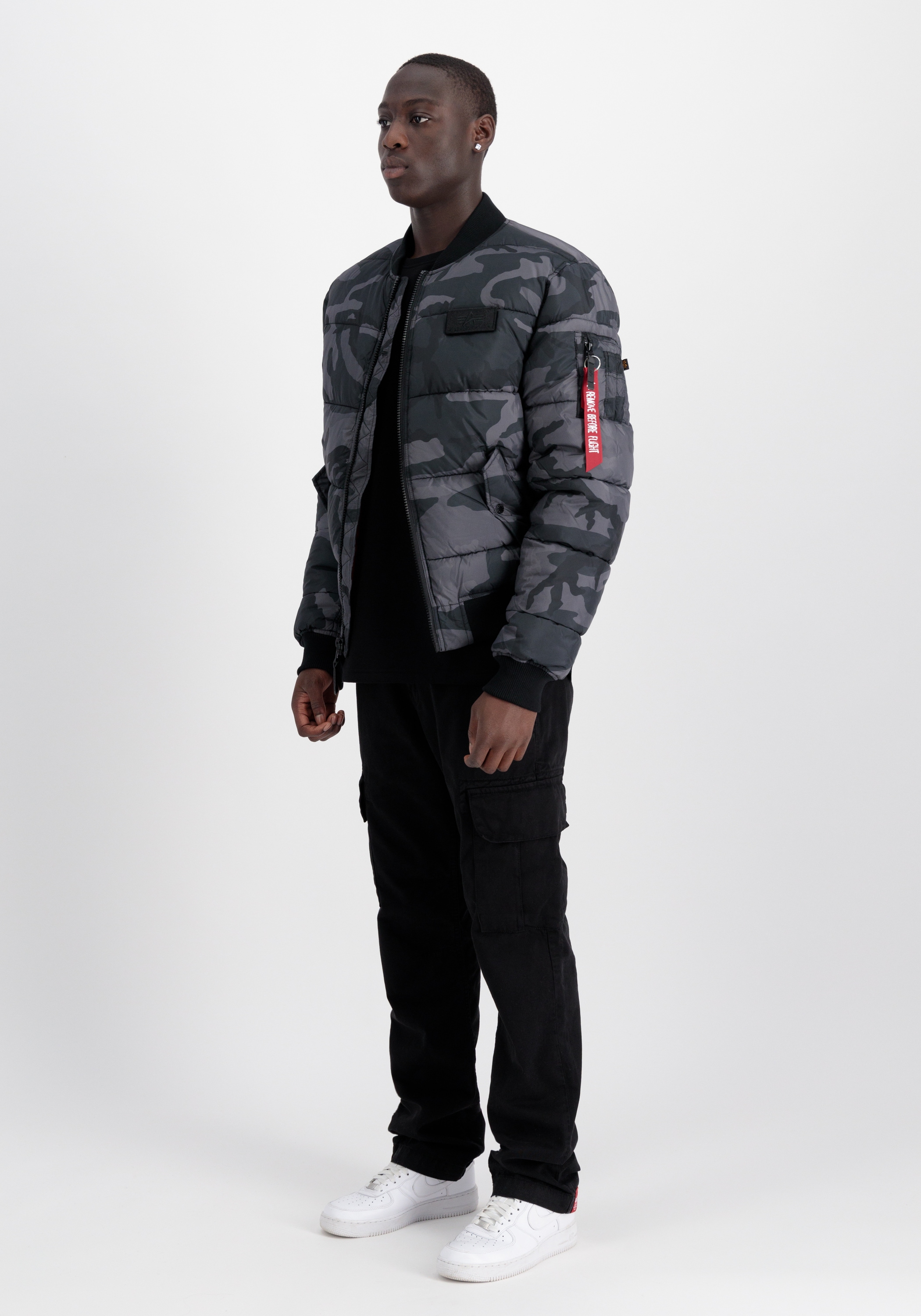 Alpha Industries Bomberjacke »Alpha Industries Men - Bomber Jackets MA-1 Puffer Bomber Camo«