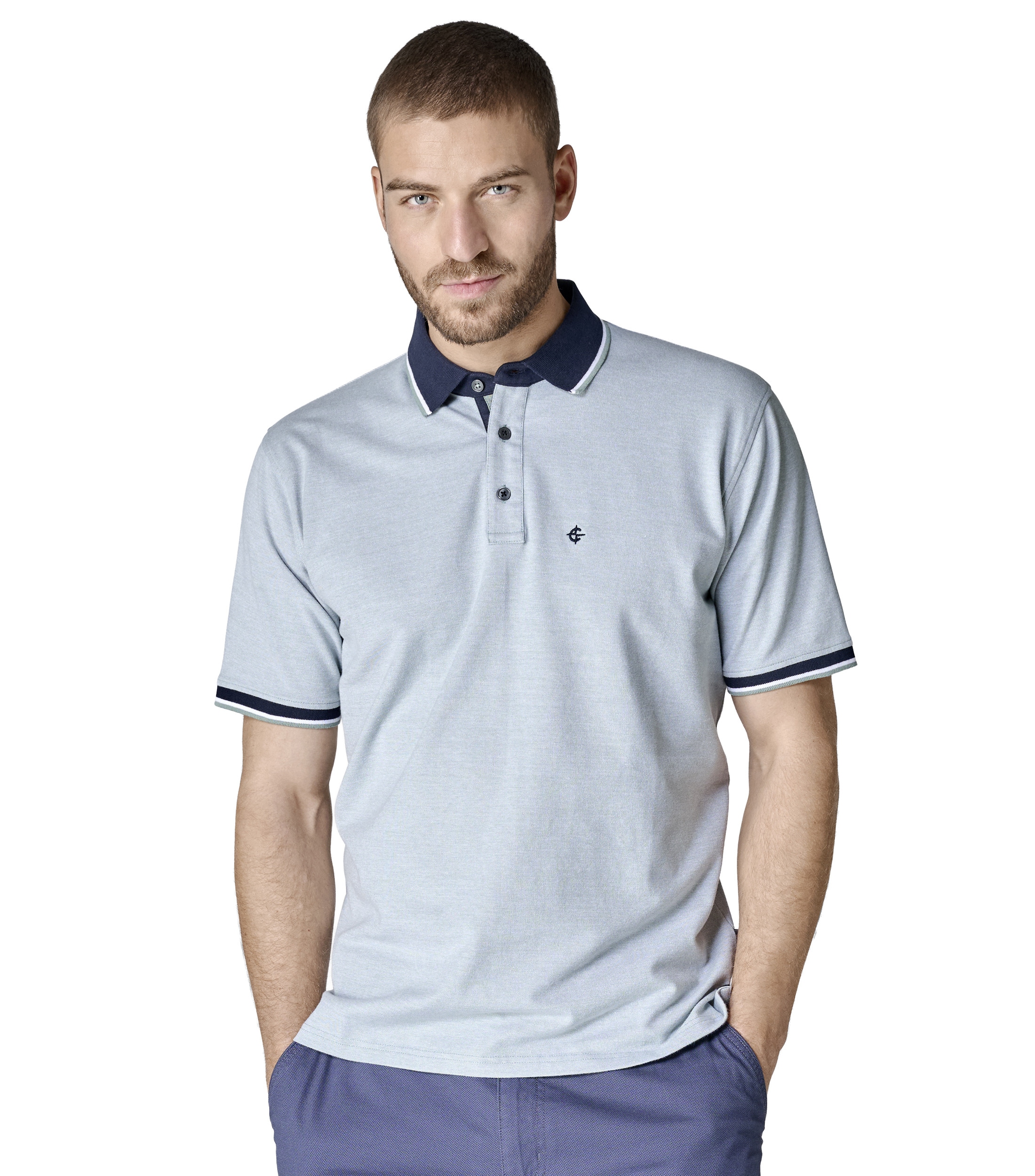CASAMODA "CASAMODA Polo-Shirt uni"