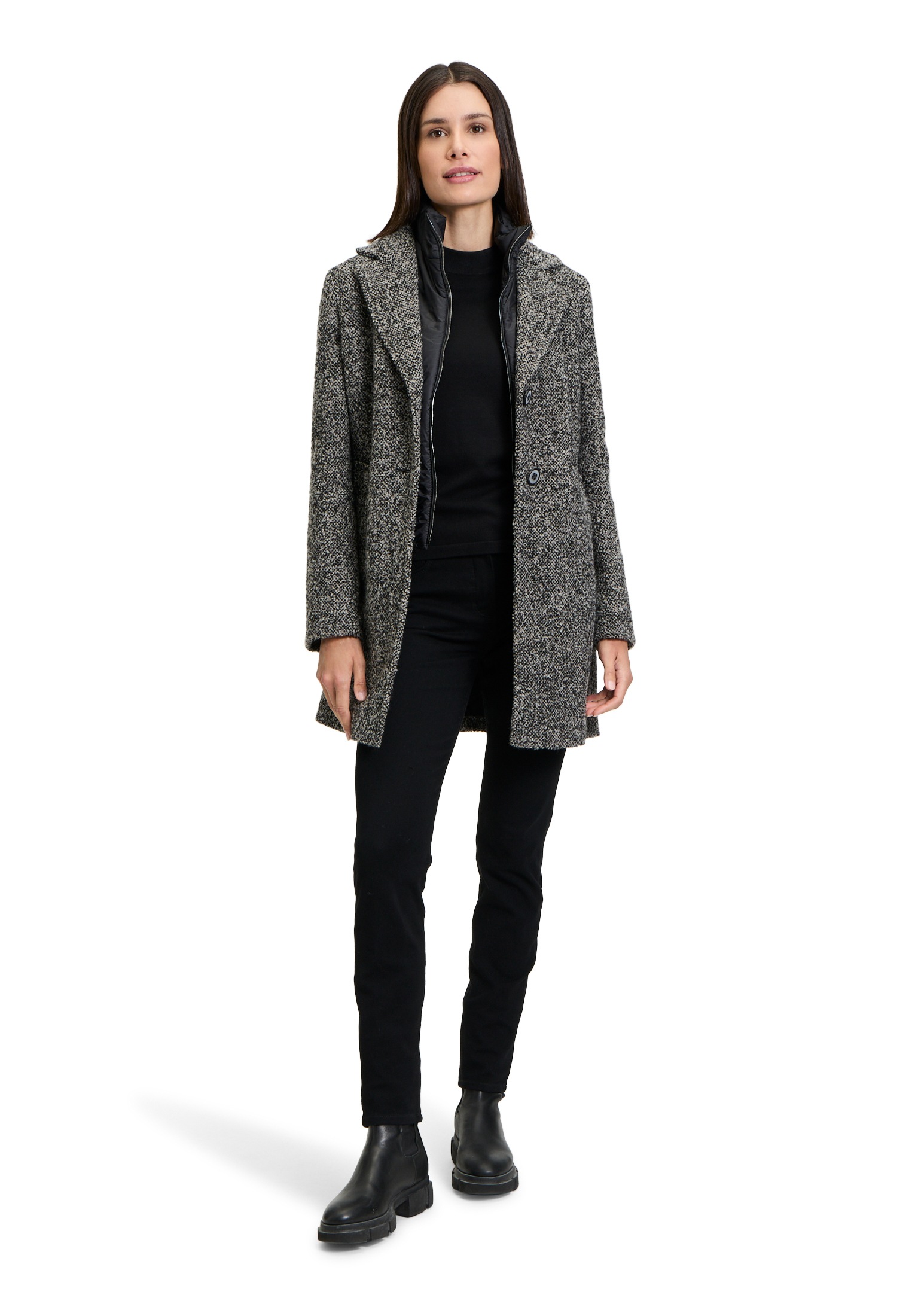 Gil Bret Wolljacke »Gil Bret Wollmantel mit abnehmbarem Westenteil«