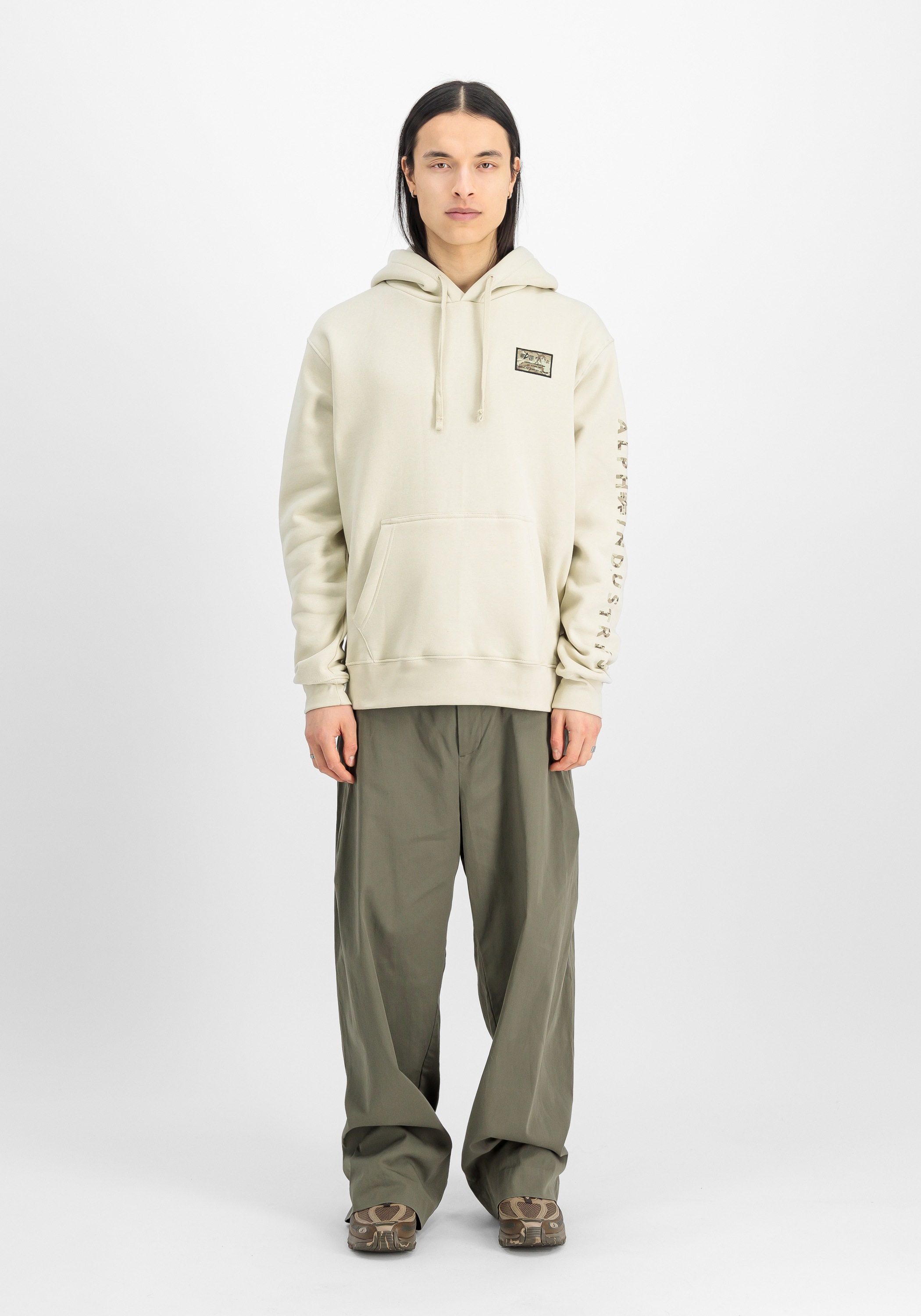 Alpha Industries Hoodie »Alpha Industries Men - Hoodies Camo Sleeve Hoodie«