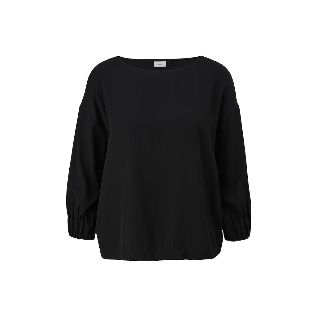 s.Oliver BLACK LABEL Shirtbluse, mit Viskose