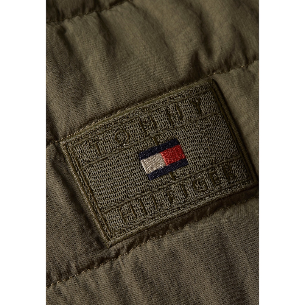 Tommy Hilfiger Steppjacke »GMD PADDED HOODED JACKET«, mit Kapuze