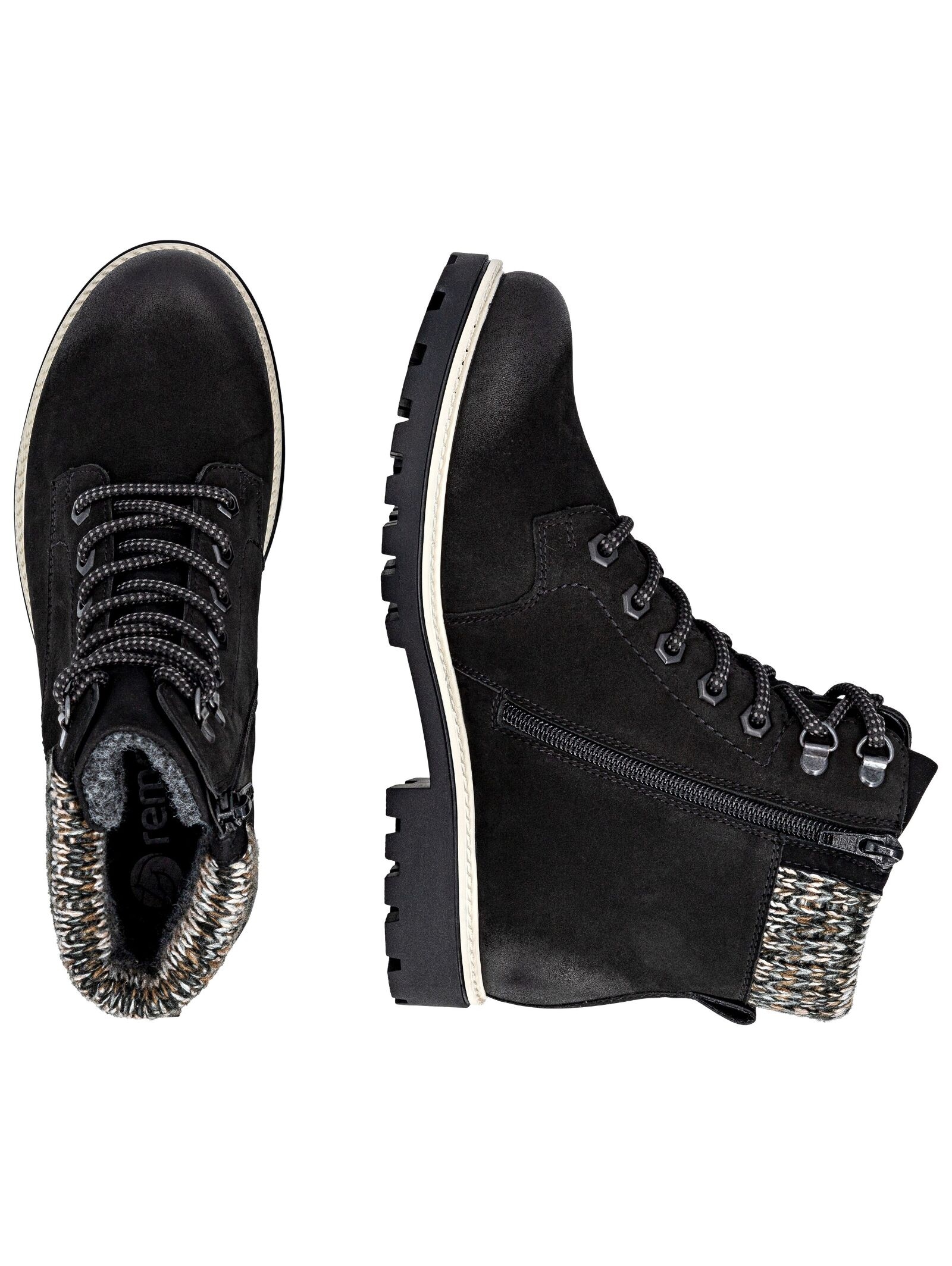 Remonte Schnürstiefelette »Remonte Stiefelette Leder/Synthetik«