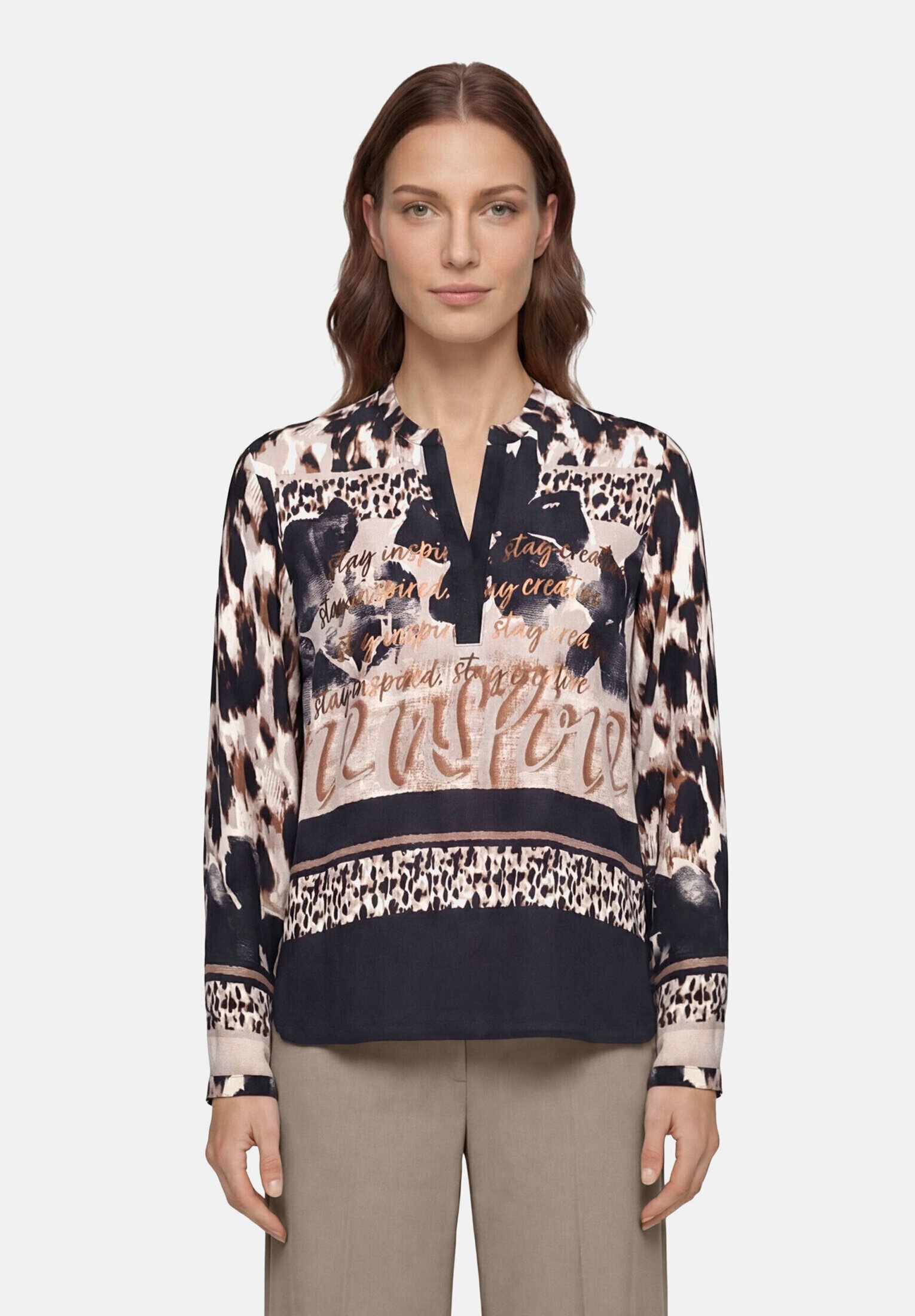 Betty Barclay Longbluse »Damen mit Stehkragen«