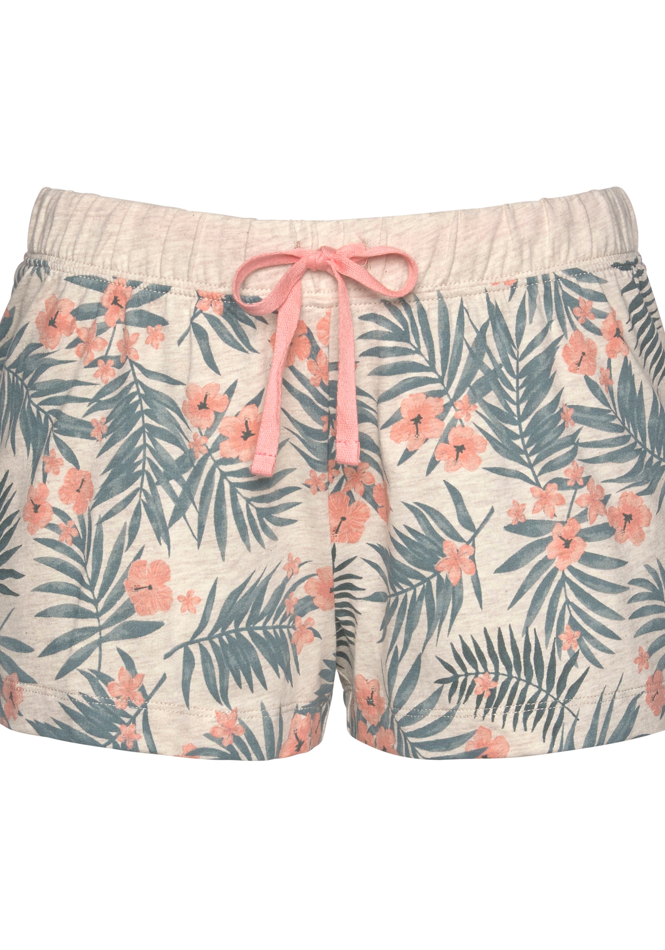 LASCANA Shorty, mit online Stück), Print BAUR | tlg., (2 Statement 1 bestellen