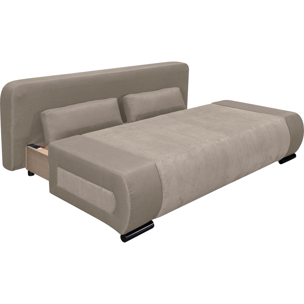 COLLECTION AB Schlafsofa Moritz, mit Bettfunktion und Bettkasten