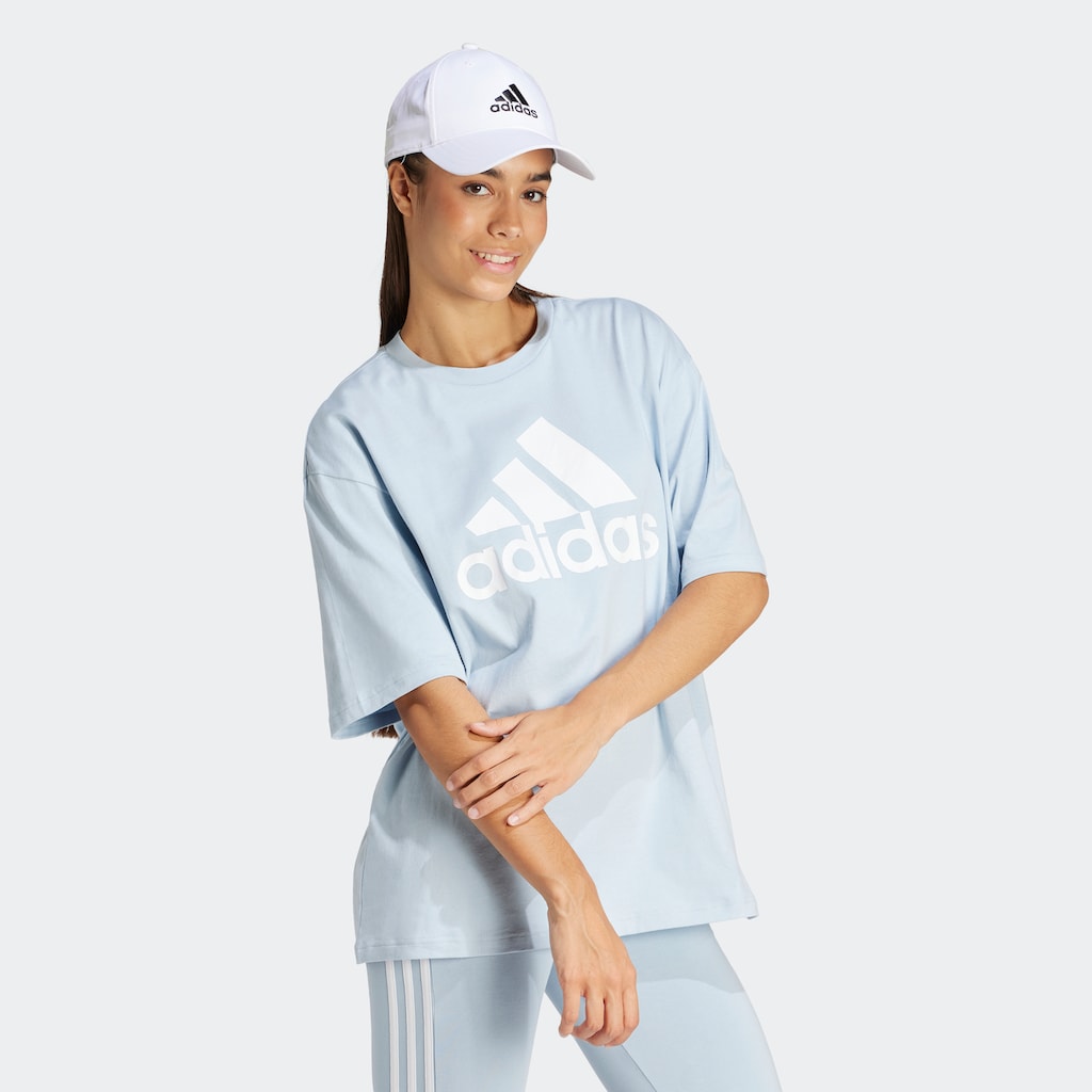 adidas Sportswear T-Shirt »ESSENTIALS BIG LOGO BOYFRIEND«