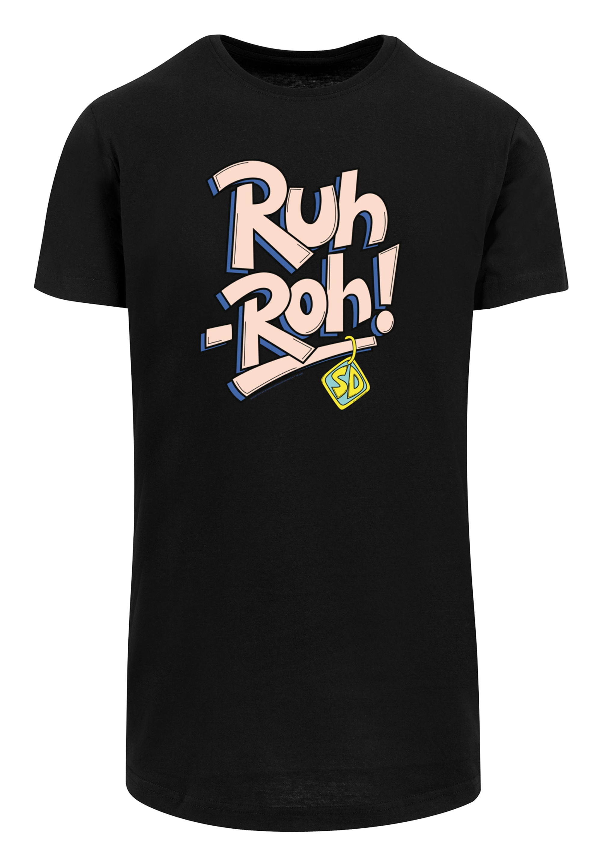 F4NT4STIC T-Shirt »Scooby Doo Ruh-Roh Dog Tag«, Print