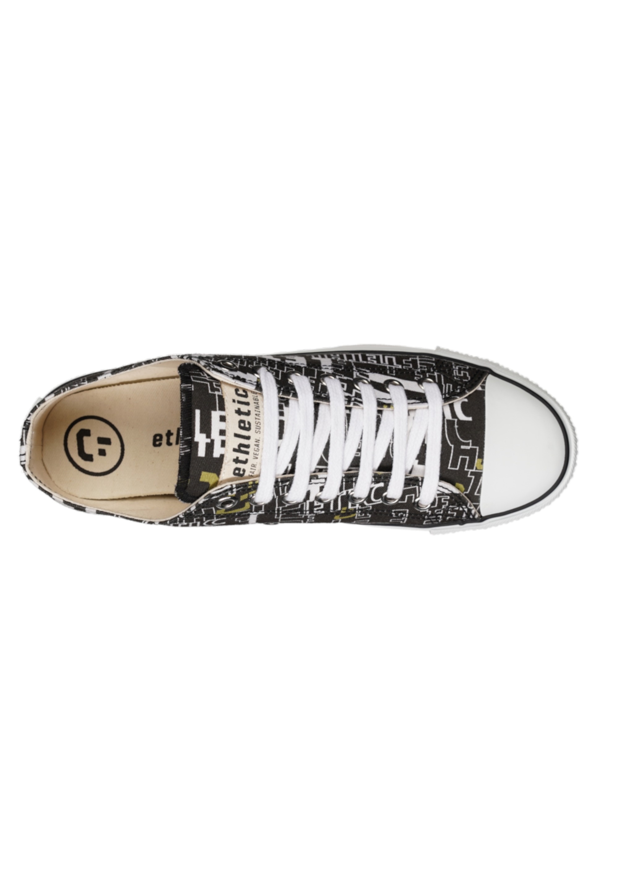 ETHLETIC Sneaker »Fair Trainer White Cap Lo Cut«, Fair / Vegan / Nachhaltig