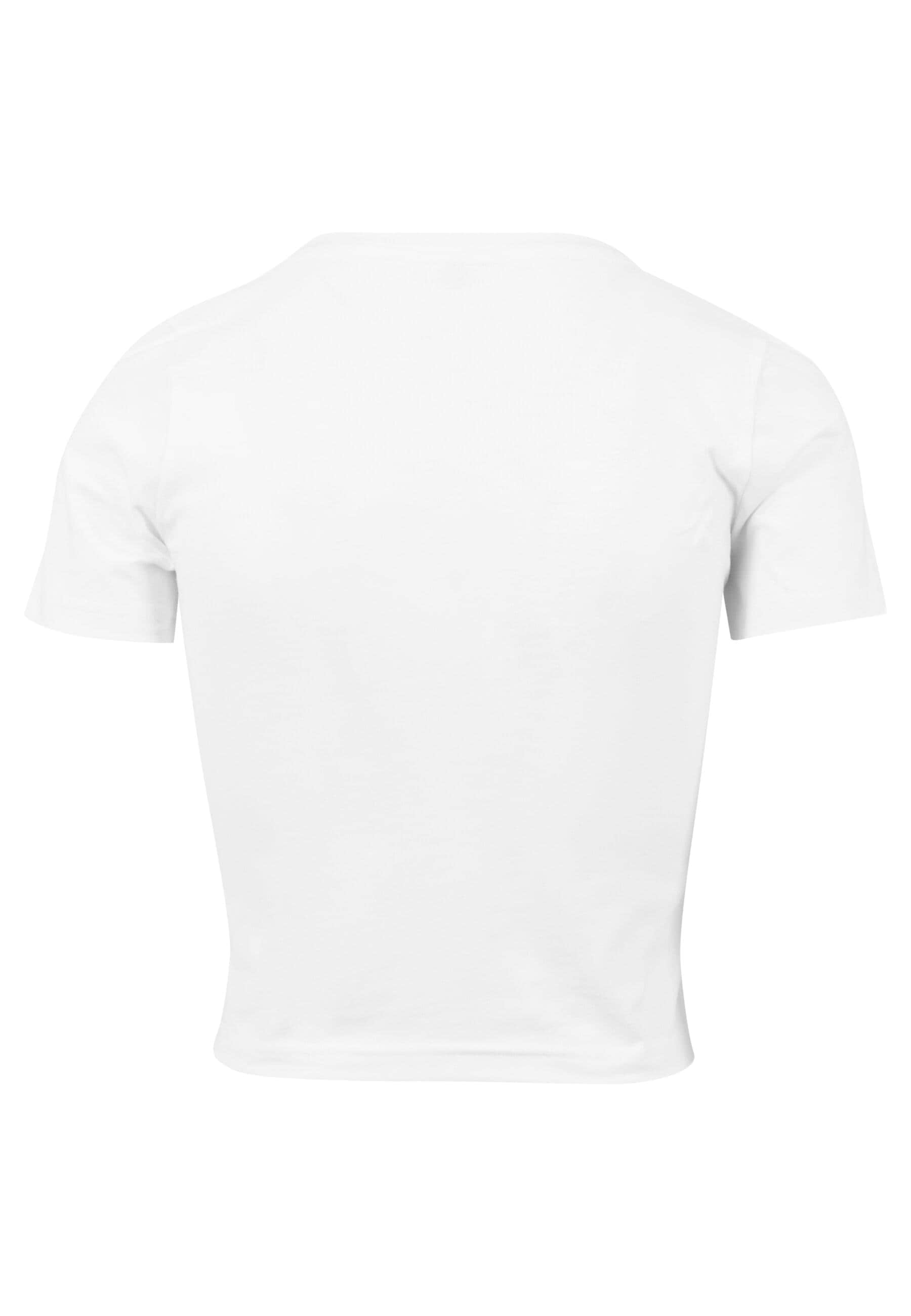 Merchcode T-Shirt »Merchcode Damen Ladies Sprite Logo Cropped Tee«, (1 tlg.)