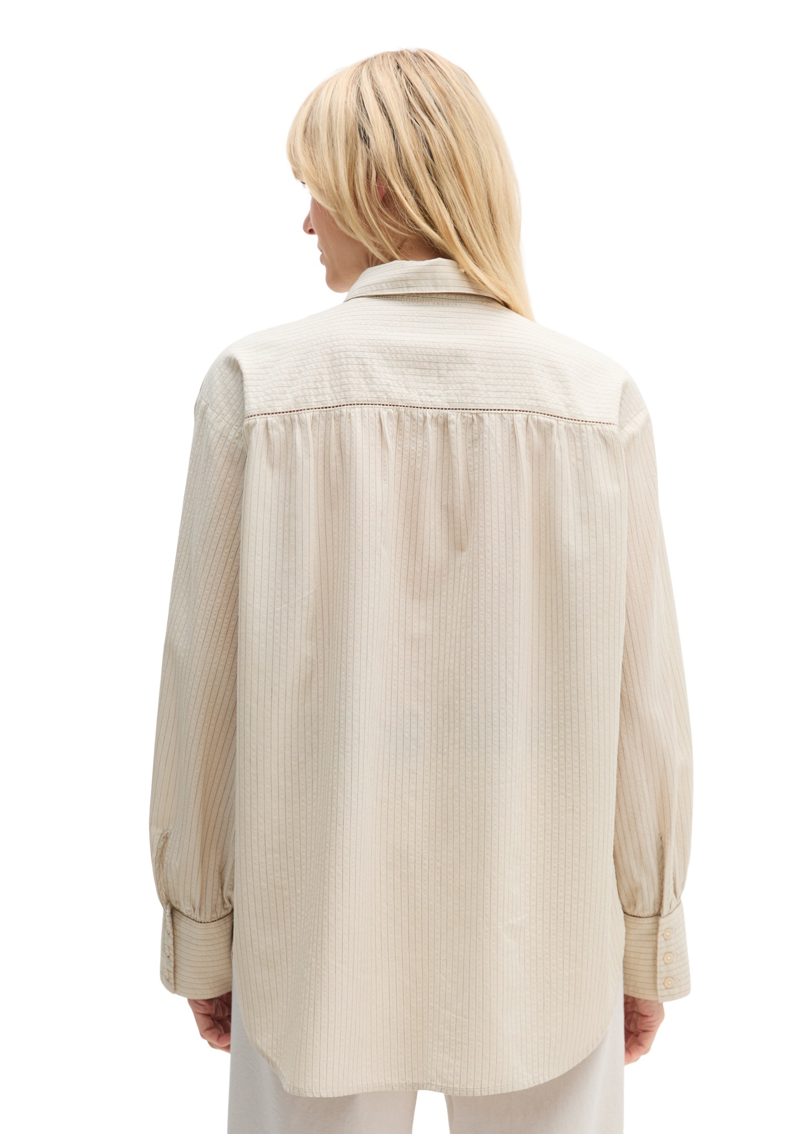 Marc O'Polo Langarmbluse »aus Organic-Cotton-Viskose-Mix«