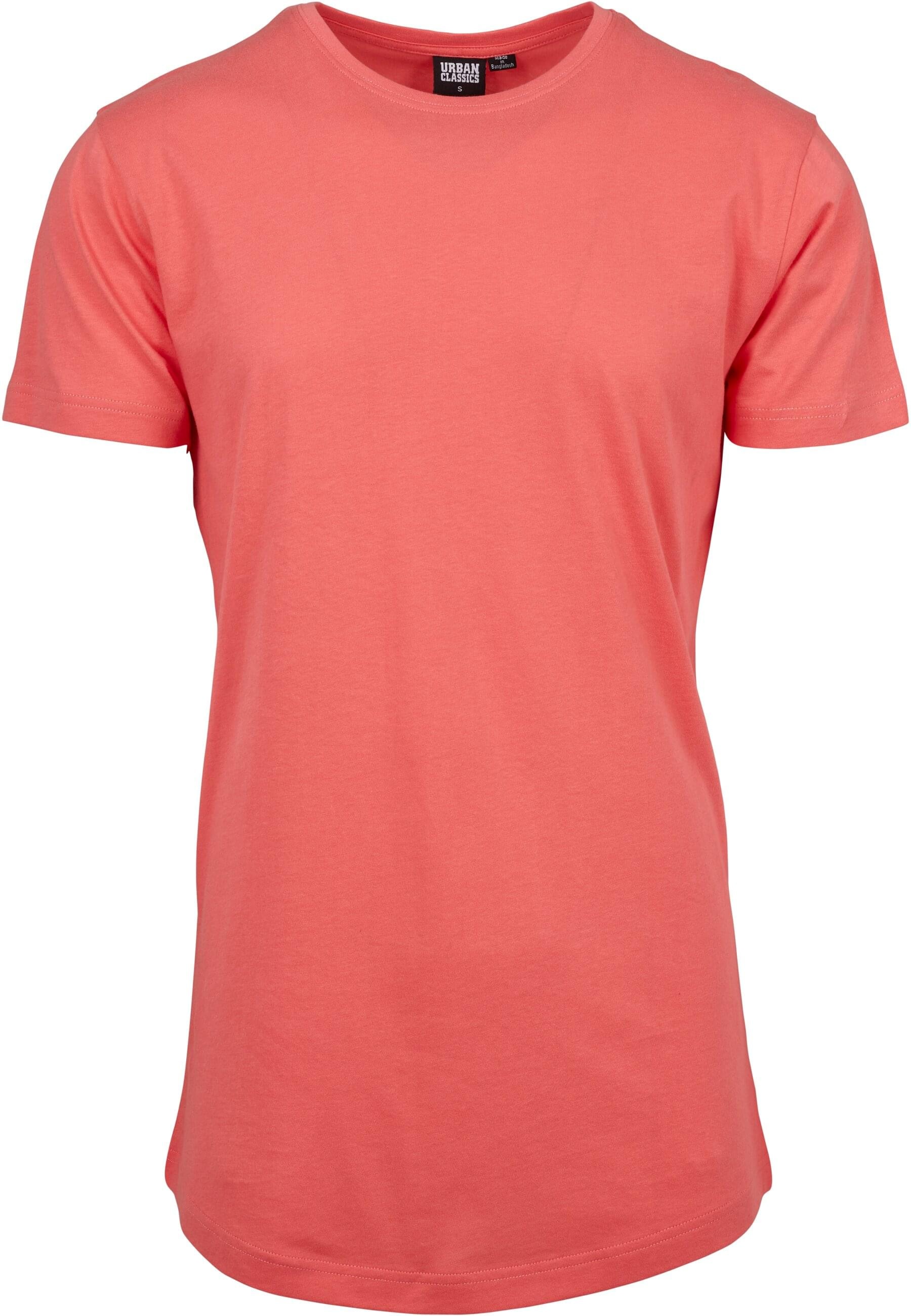 URBAN CLASSICS Kurzarmshirt "Urban Classics Herren Shaped Long Tee" 1 Stk. günstig online kaufen