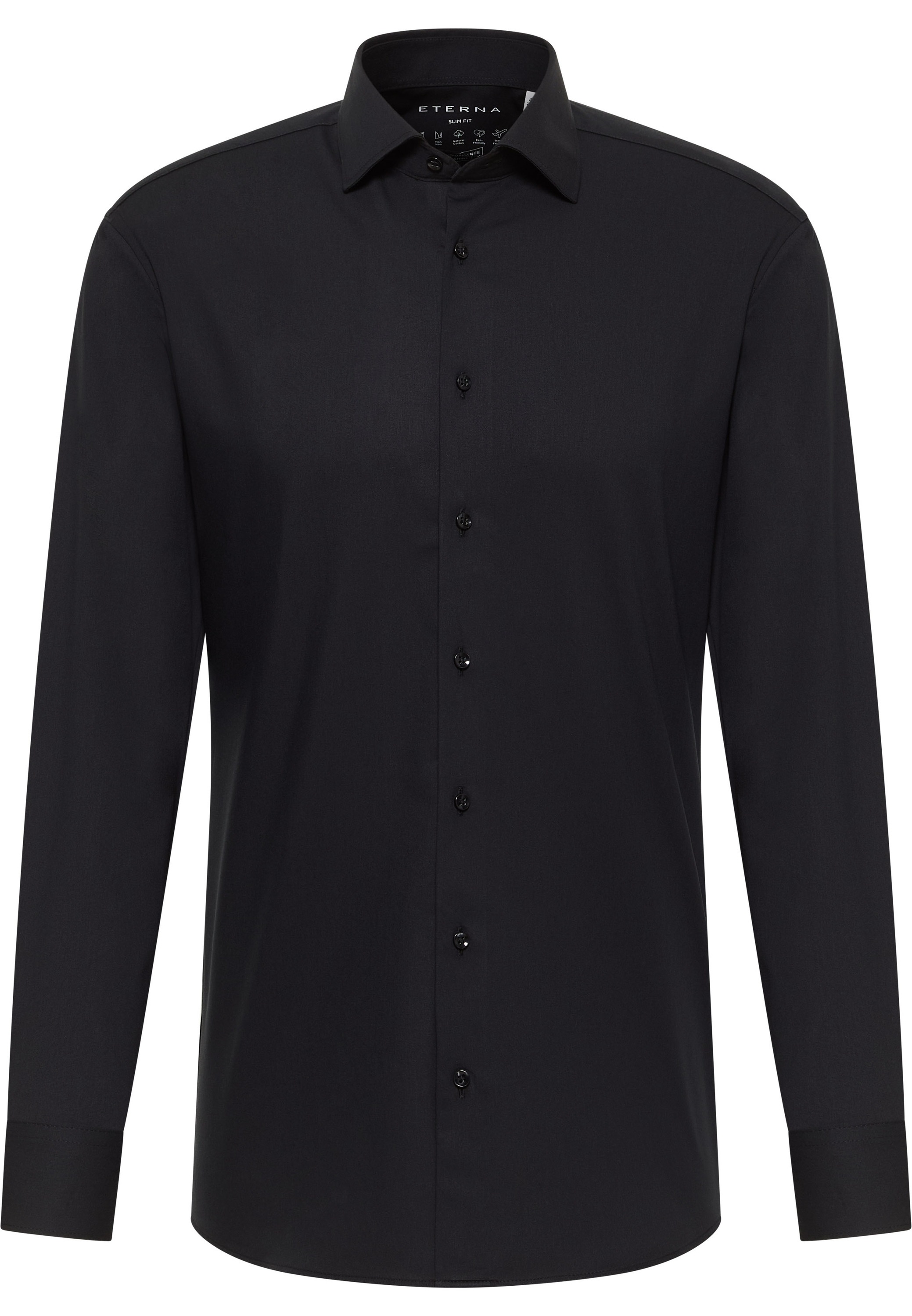 Eterna Langarmhemd »SLIM FIT«, NON IRON (bügelfrei)