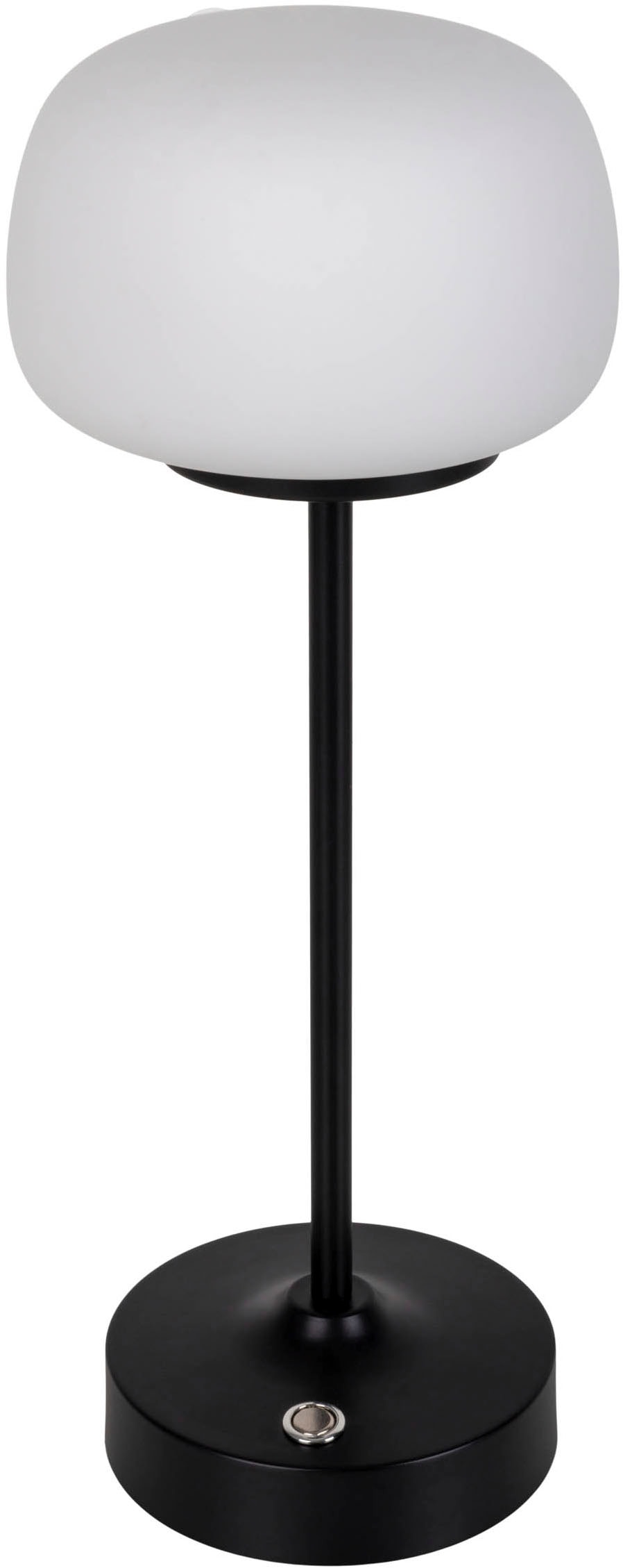 näve LED Tischleuchte »Pina«, 1 flammig, Leuchtmittel LED-Modul | LED wechselbar, Akku aufladbar, USB Typ C inkl. Kabel 100cm, Touch, dimmbar