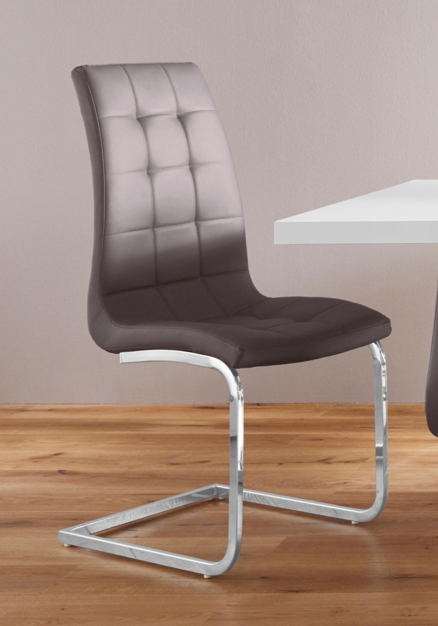 INOSIGN Freischwinger "Lola" (Set) 4 Stk.2 oder 4 Stück, Bezug in Kunstlede günstig online kaufen