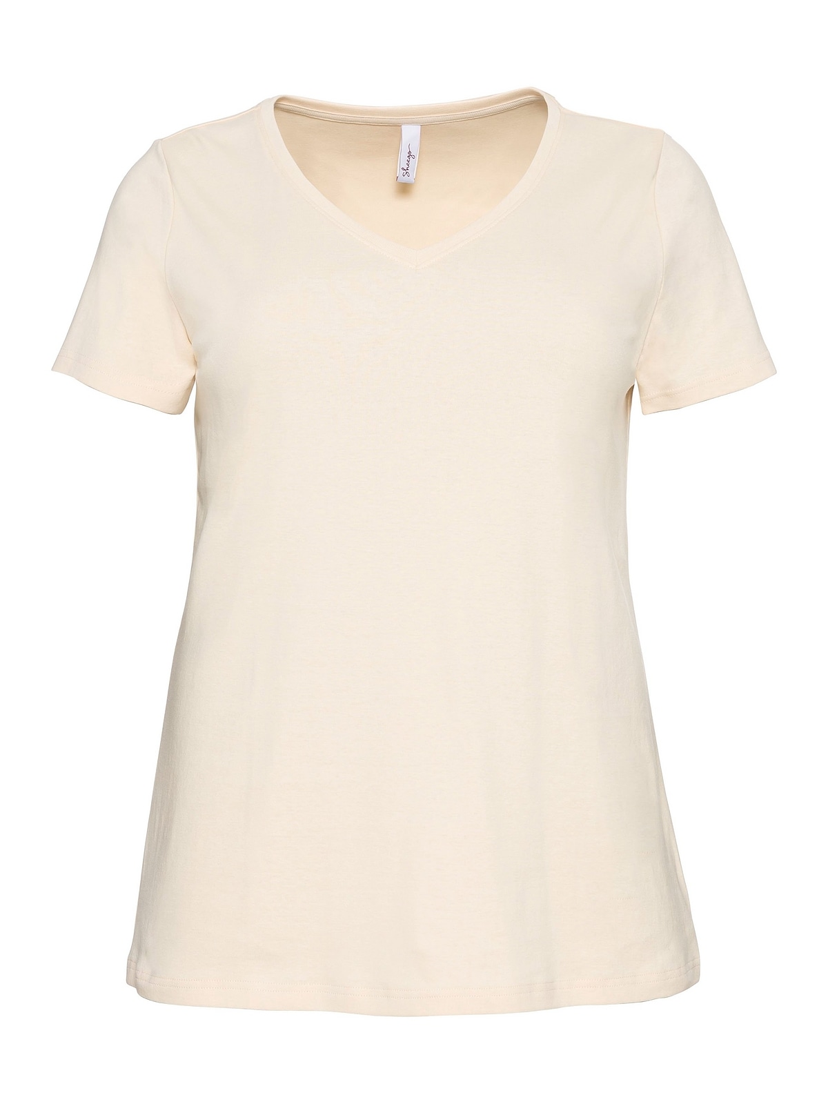 Sheego T-Shirt »Große mit V-Ausschnitt bestellen für | Größen«, BAUR