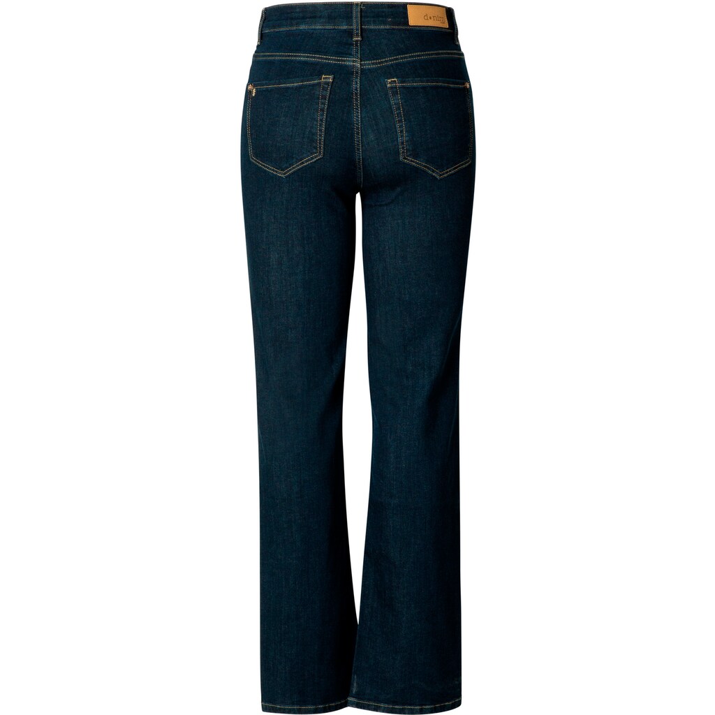 Base Level Straight-Jeans »Elif«