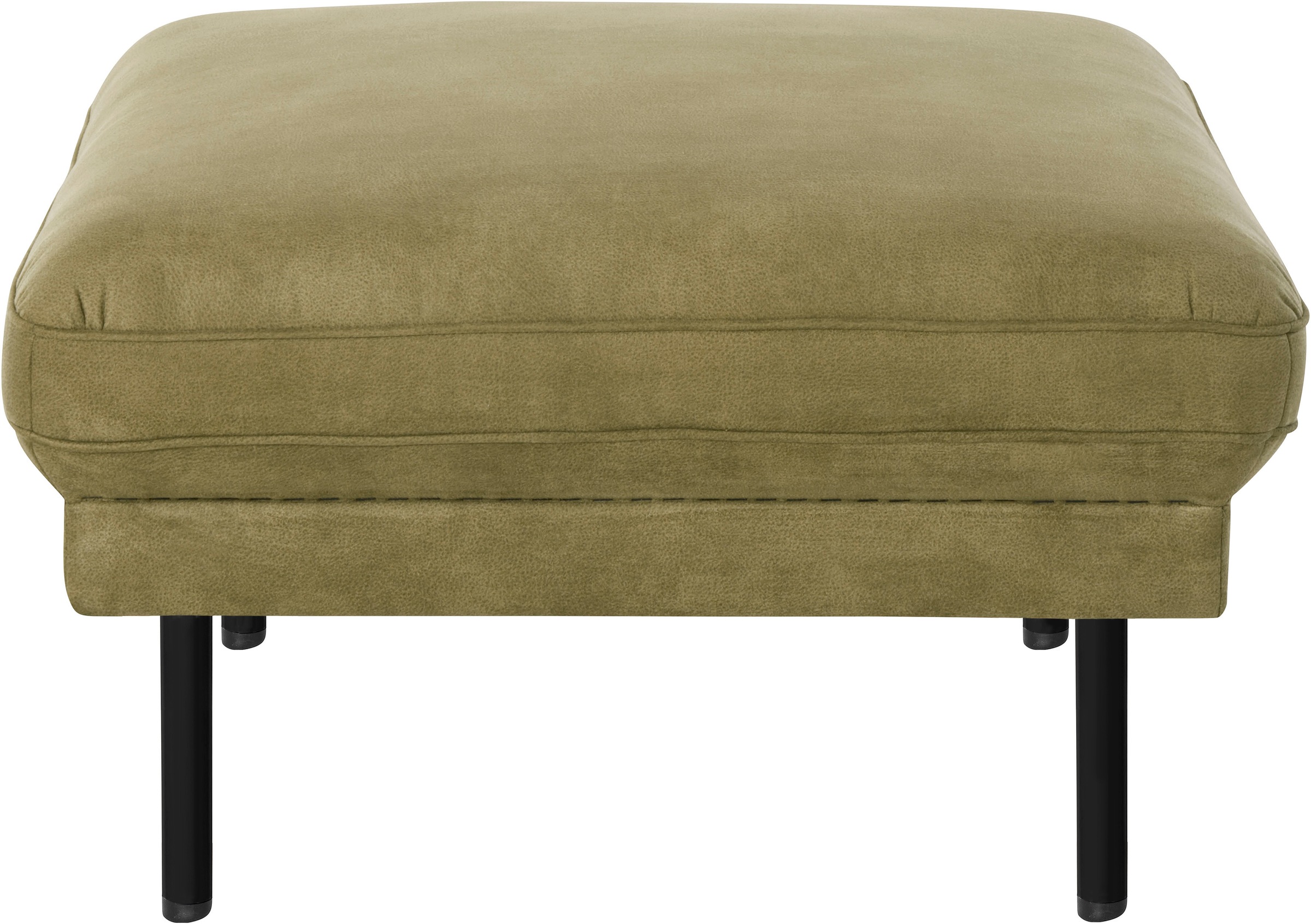 Home affaire Hocker "Nordfyn" edles Design in 3 Bezugsqualitäten, Design by günstig online kaufen