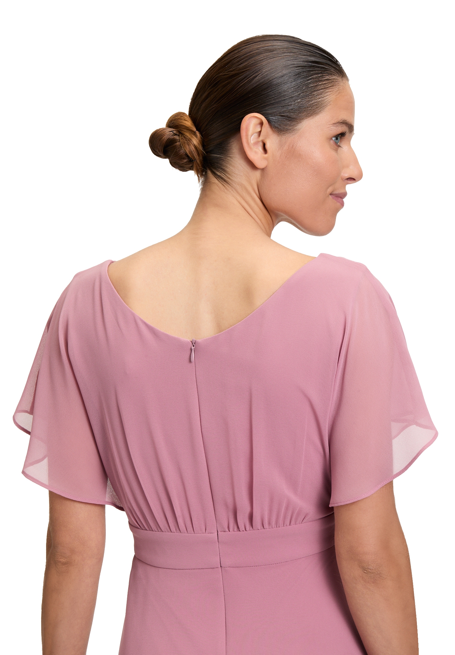 Vera Mont Cocktailkleid »Vera Mont Damen Cocktailkleid kurzarm«, Raffung