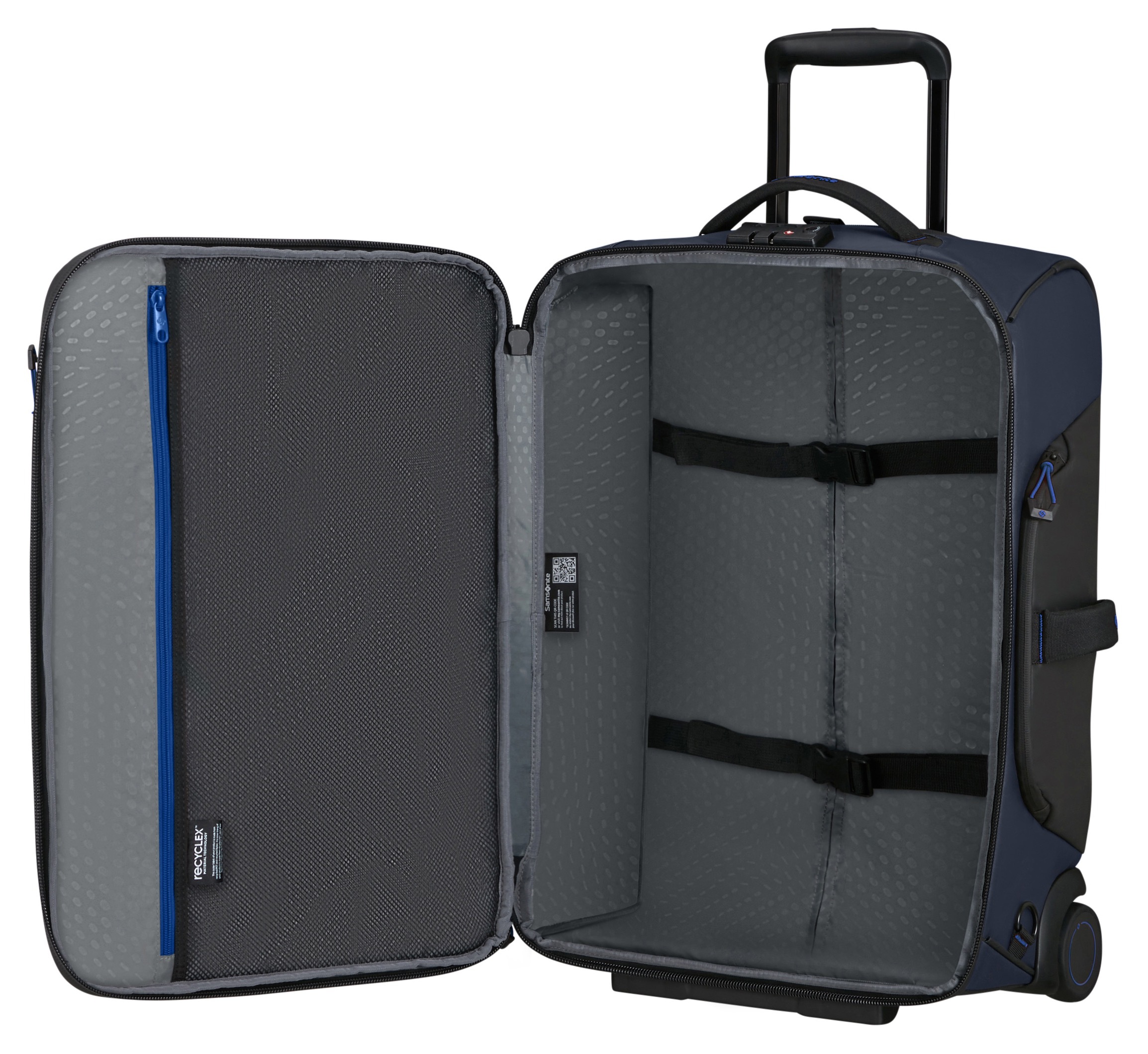 Samsonite Handgepäck Trolley ECODRIVER DUFFEL BACKPACK 55cm blue nights blau baby 4