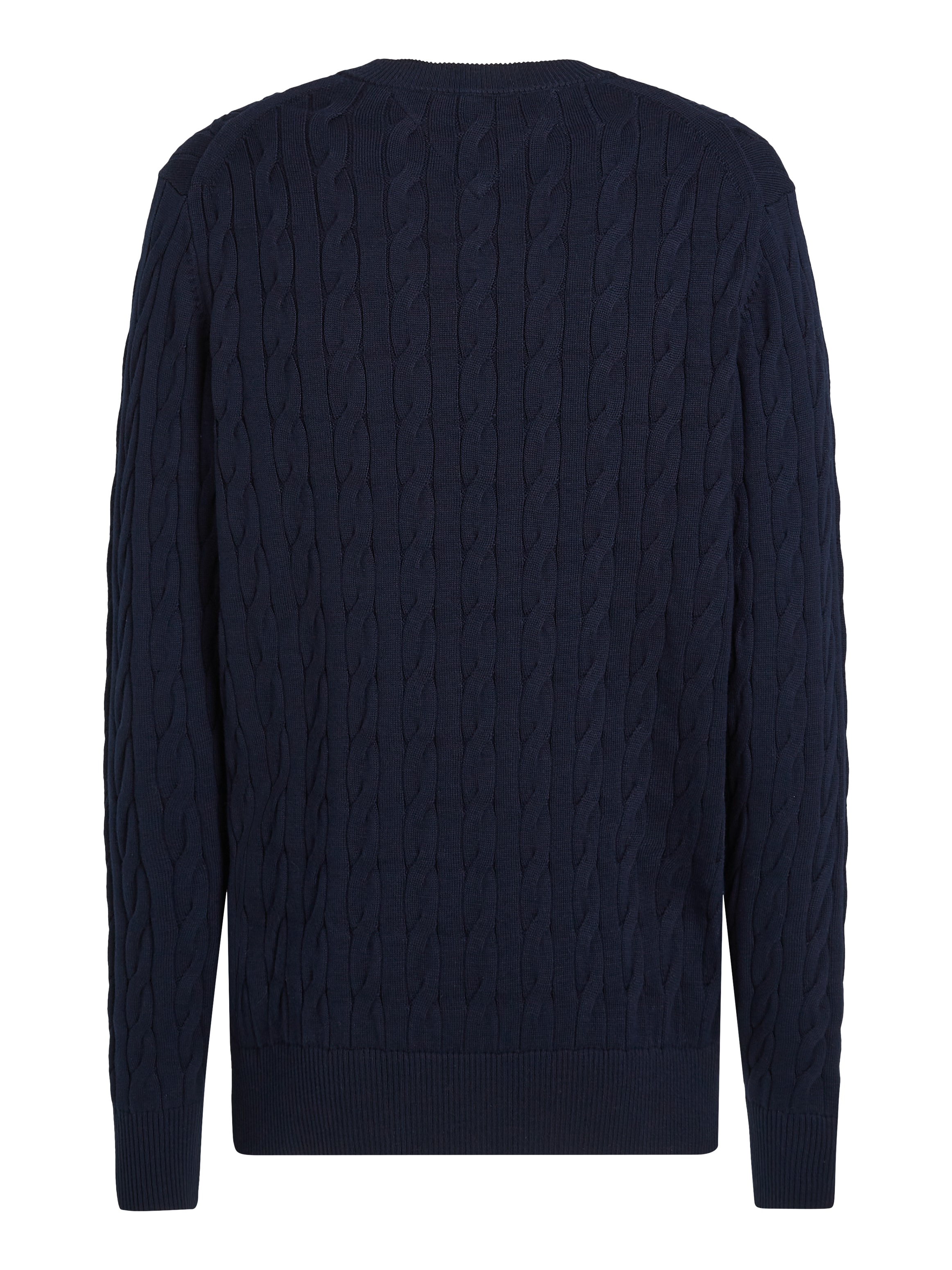 Tommy Hilfiger Strickpullover »CLASSIC CABLE CREW NECK«