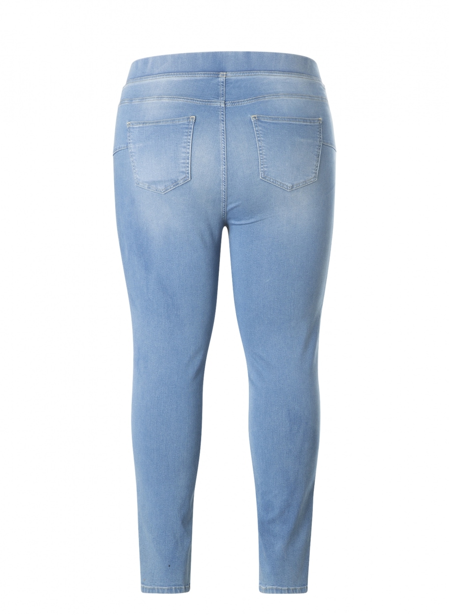 Base Level Curvy Jeansjeggings »TESSA« mit angedeuteten Eingrifftaschen und Stretchanteil