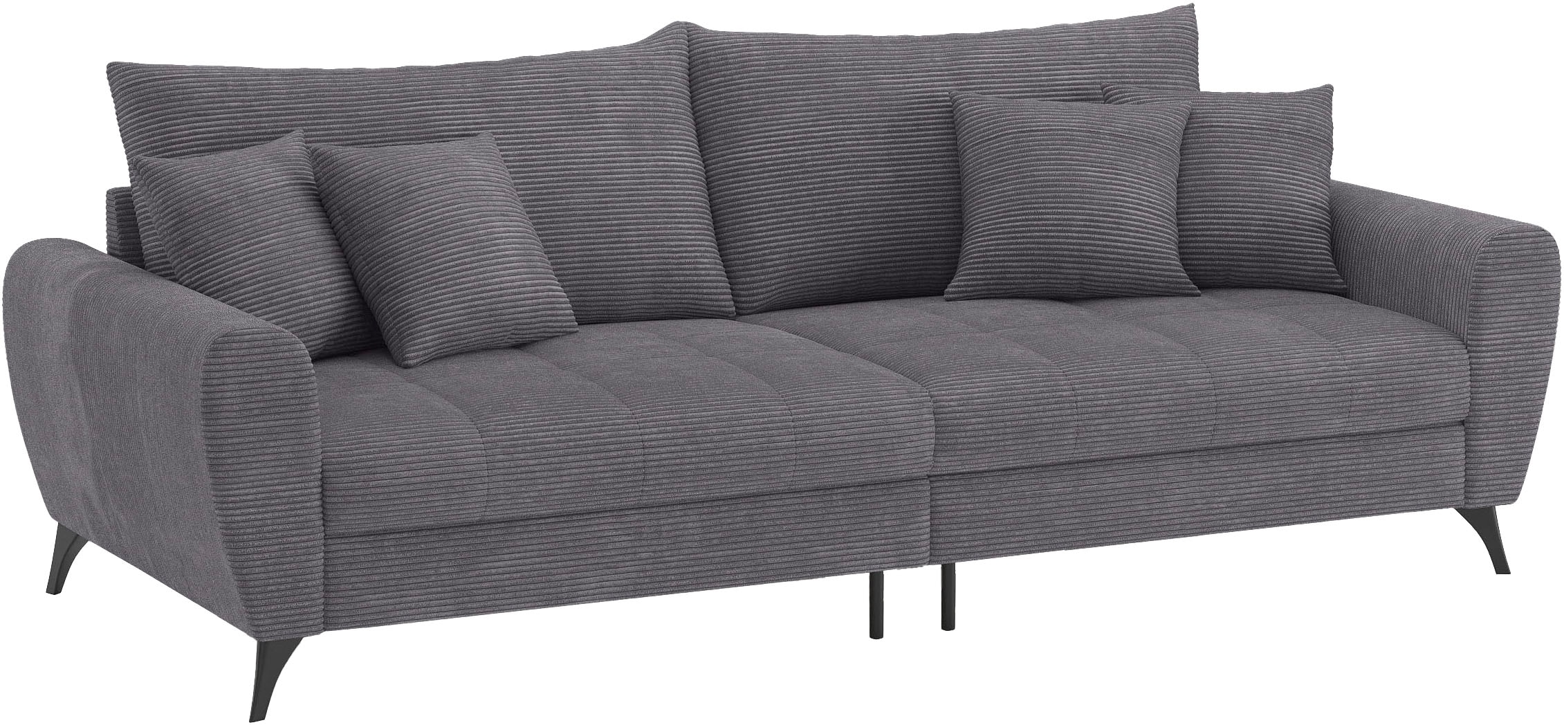 Home affaire Big-Sofa "Blackburn II", Wahlweise mit Kaltschaumpolsterung bis 140 kg belastbar