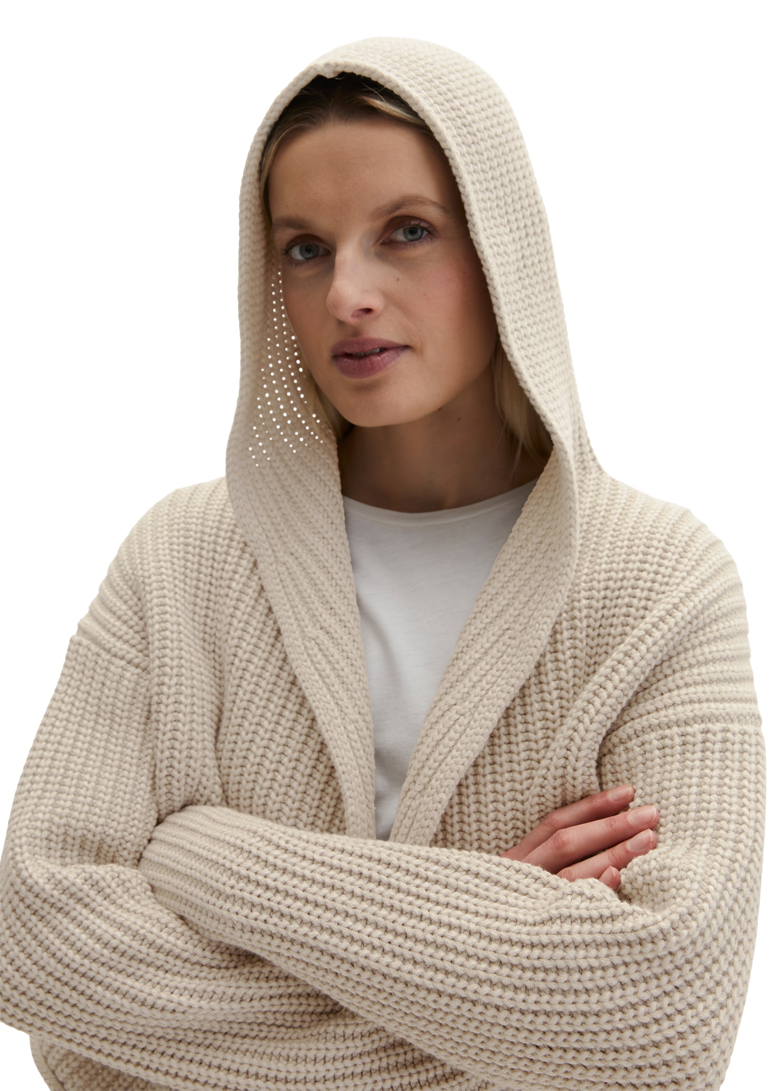 Marc O'Polo Cardigan kurze Form, Oversize, Grobstrick