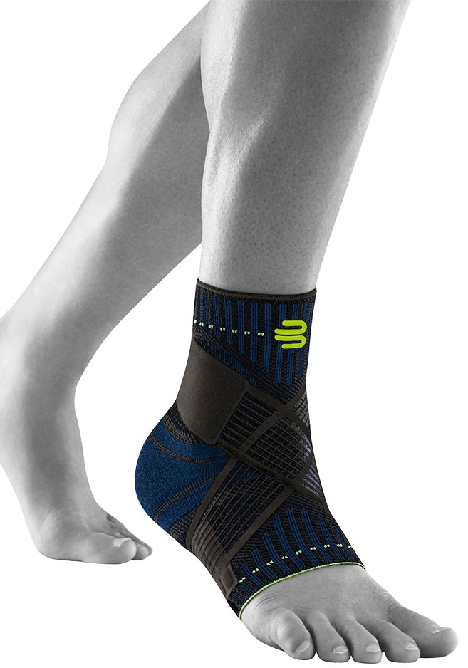 Bauerfeind Fußbandage "Sports Ankle Support links" für den linken Fuß, atmungsaktives Material