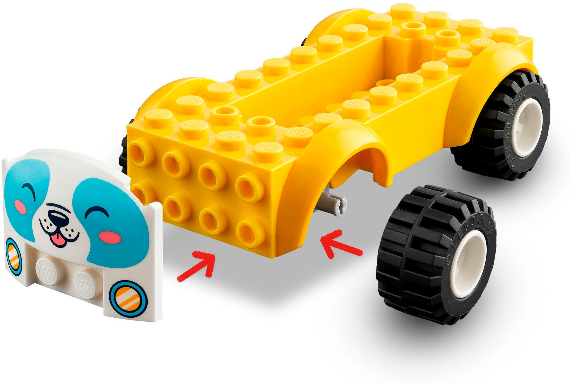 LEGO® Konstruktionsspielsteine »Mobiler Hundesalon (42635), LEGO Friends«, (60 St.), Made in Europe