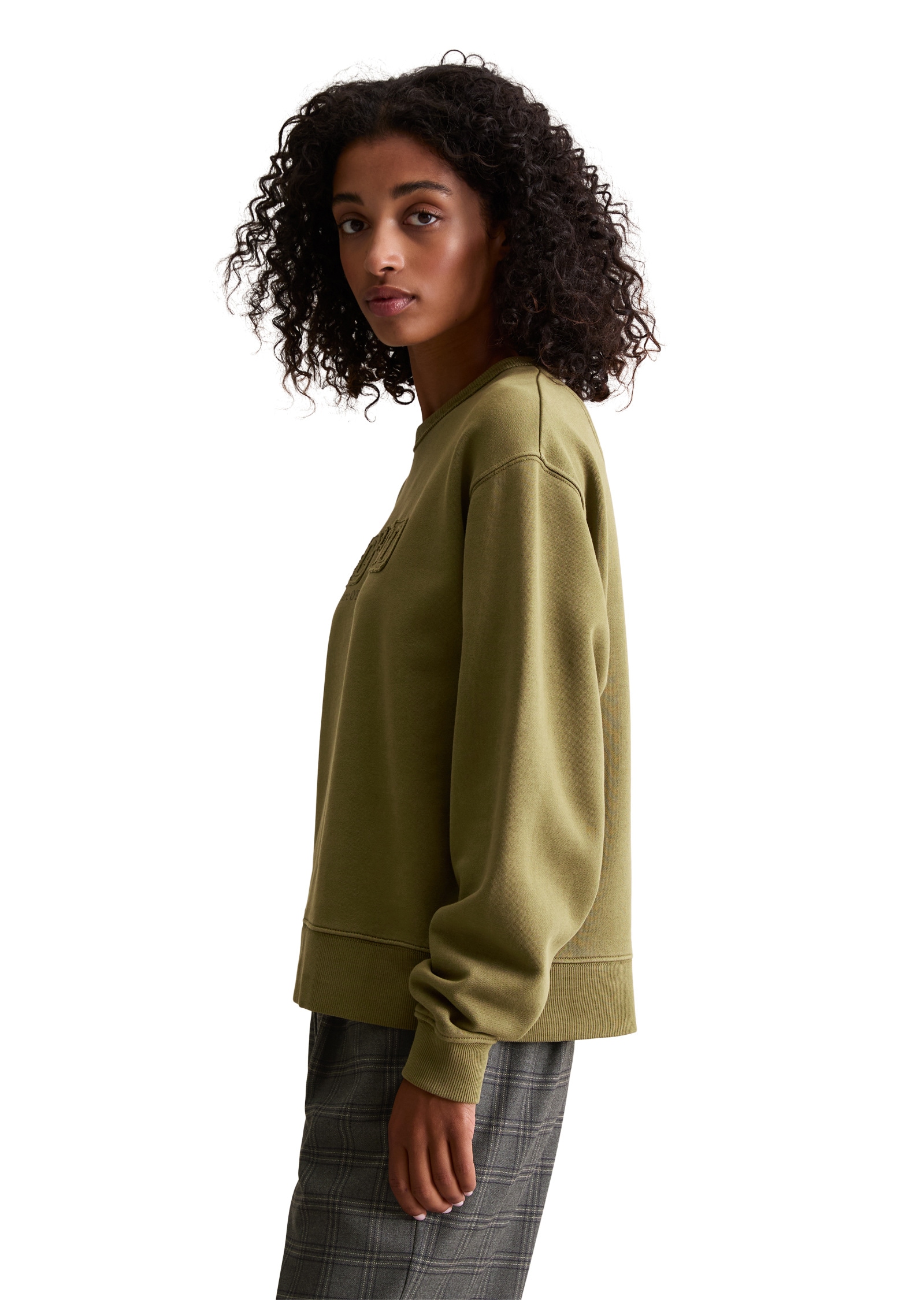 Marc O'Polo DENIM Sweatshirt »aus gewaschener Bio-Baumwolle«