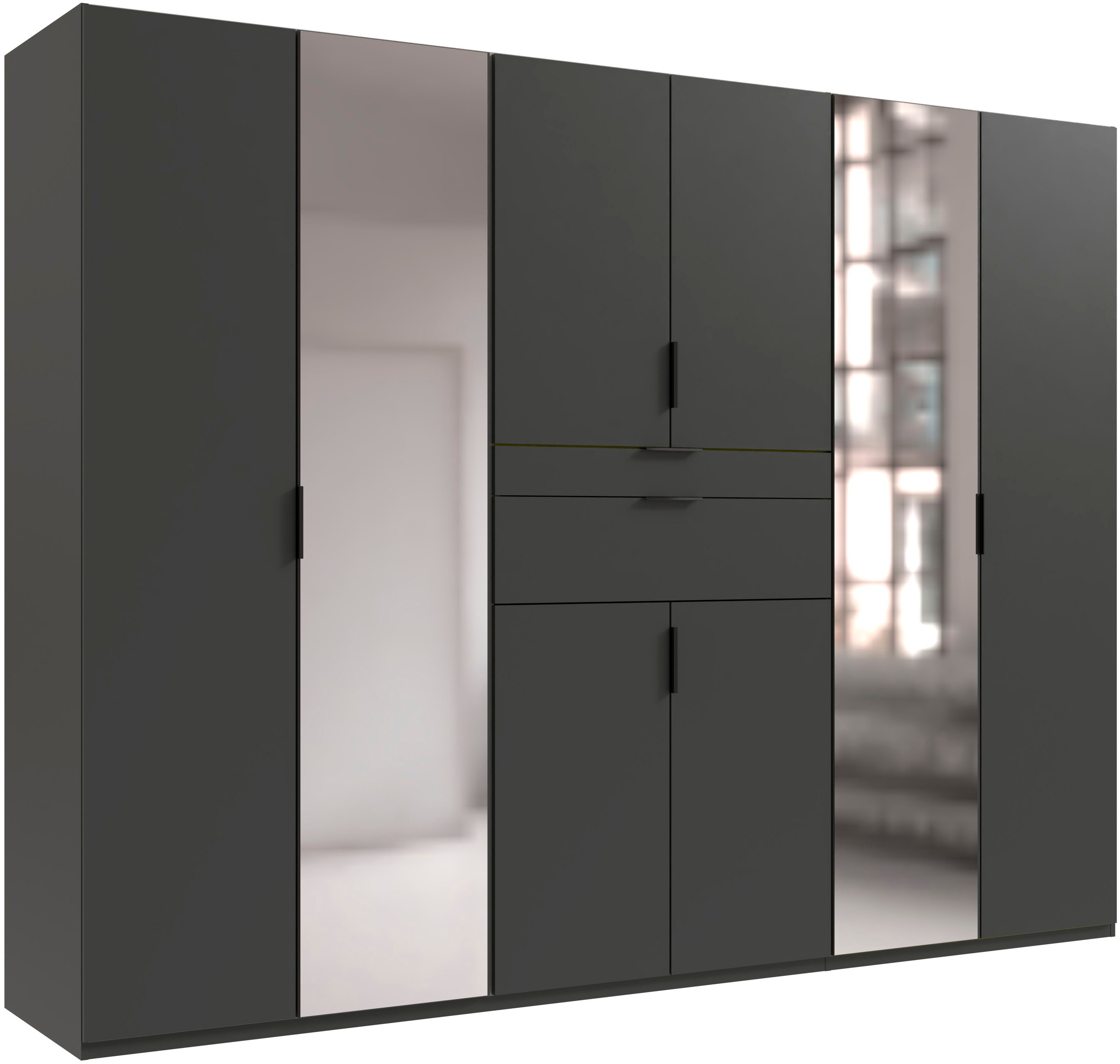 Wimex Drehtürenschrank "Moldau Kleiderschrank mit Spiegel Schlafzimmerschra günstig online kaufen