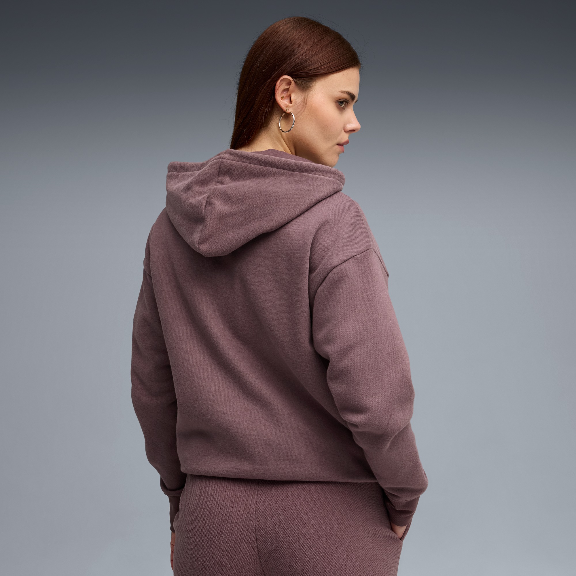 PUMA Kapuzensweatshirt "HER RELAXED FULL-ZIP HOODIE FL", mit Reißverschluss günstig online kaufen