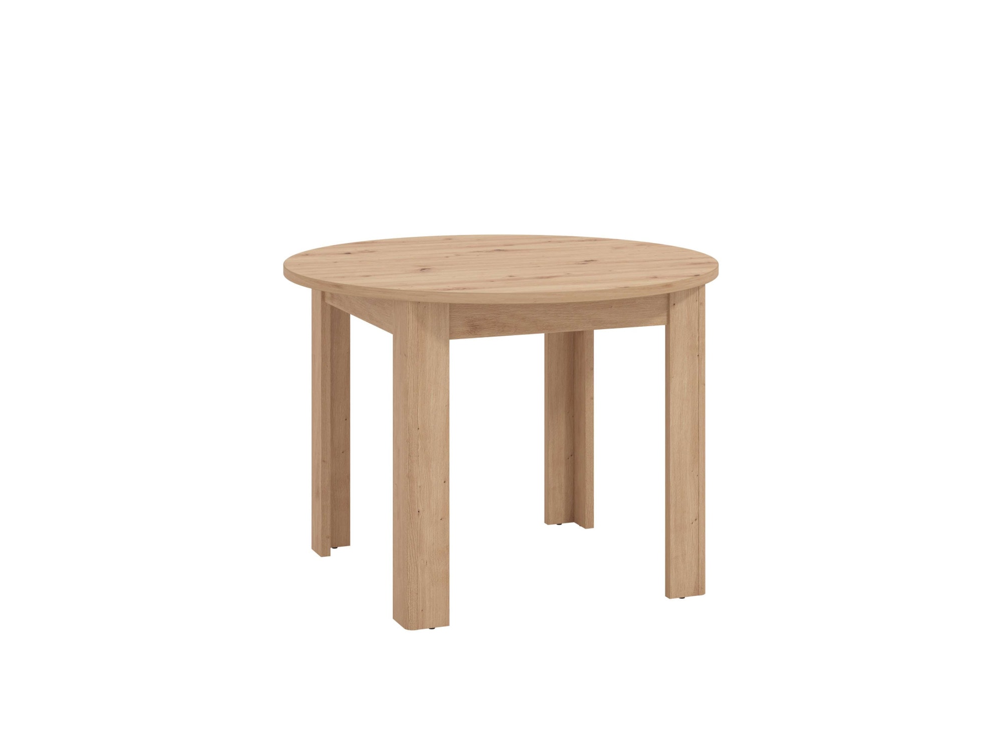 Home affaire Esstisch »Ancona runder Tisch, 106 cm, MFD Tischplatte«, in verschiedenen modern Farben, Ideal für eine moderne Küche