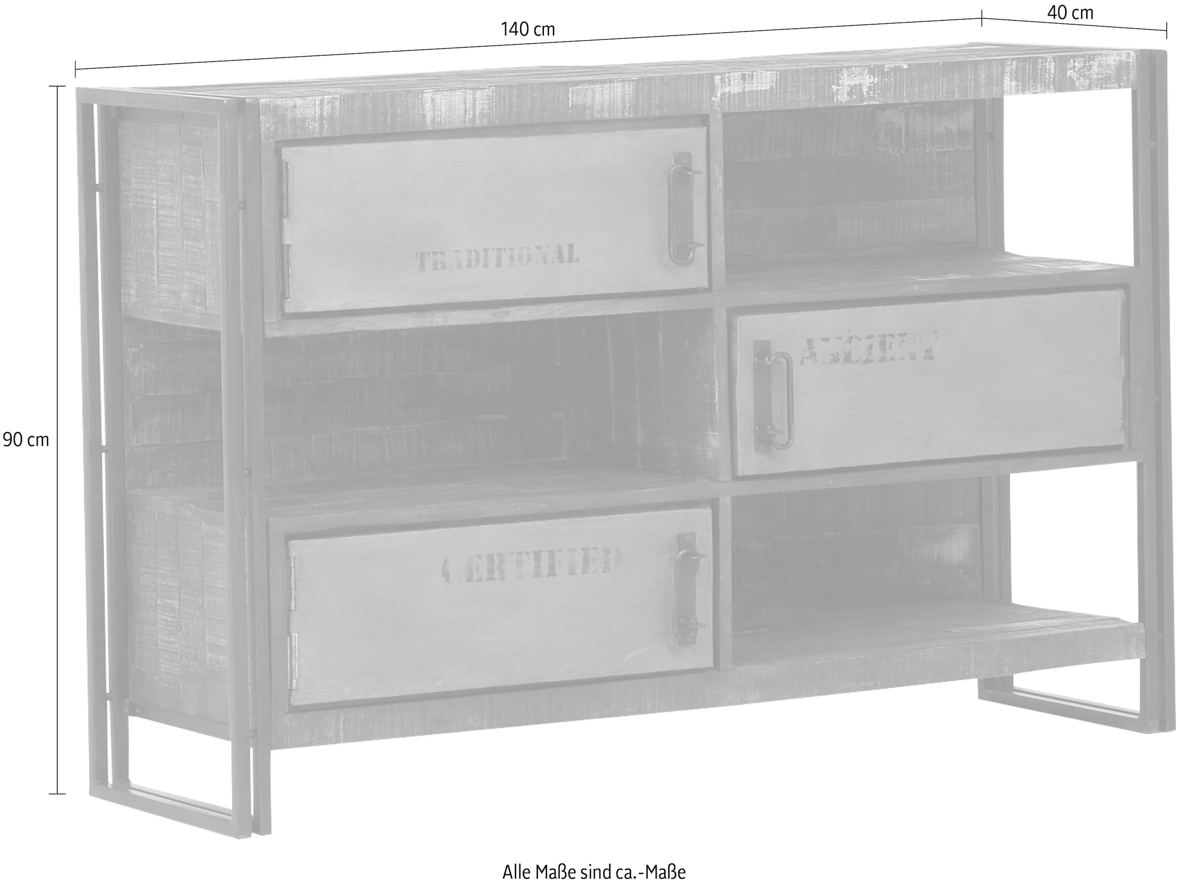 Gutmann Factory Kommode »Titan« | BAUR