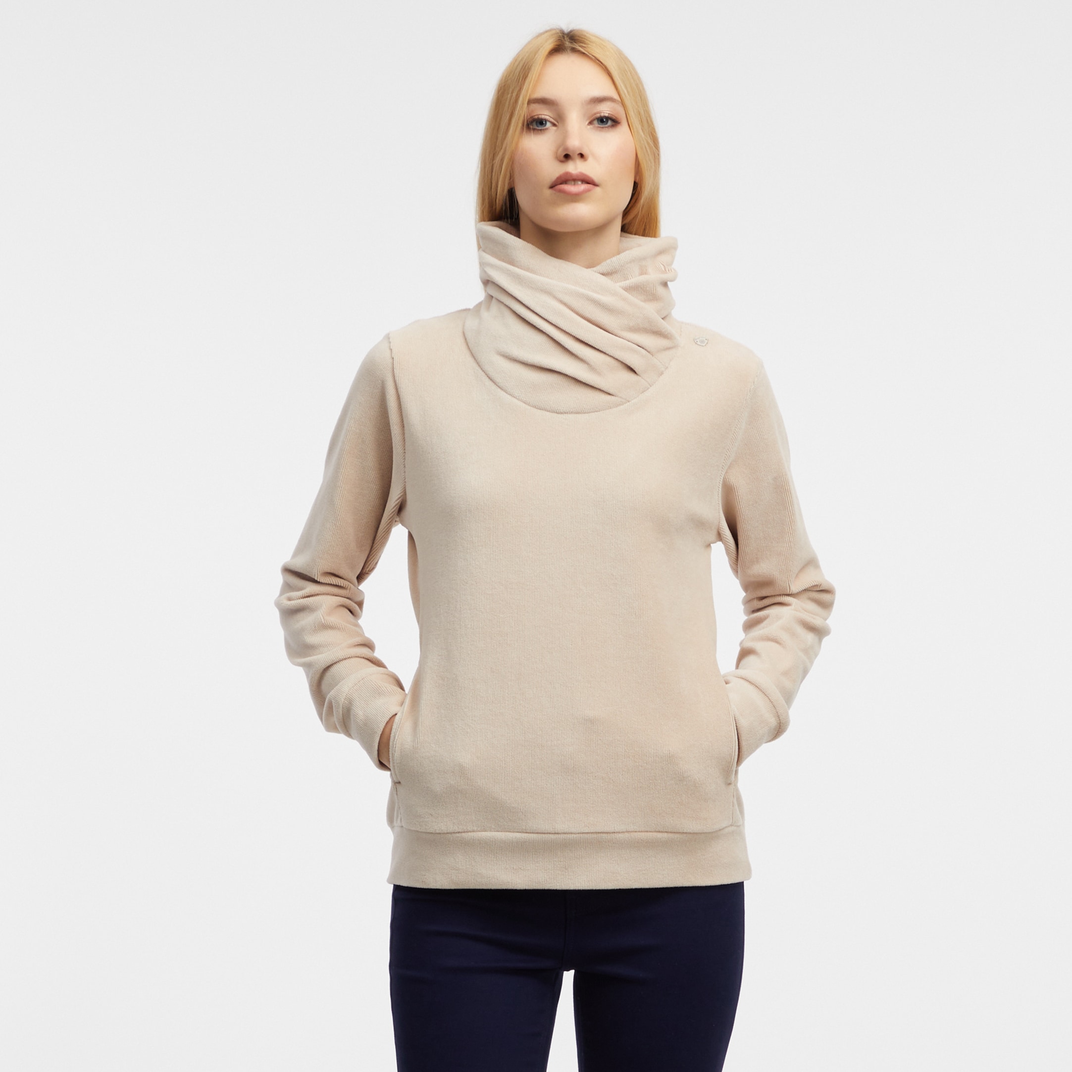 Ragwear Sweatshirt "ANABELKA CORDUROY" in gerippter Cord Optik günstig online kaufen
